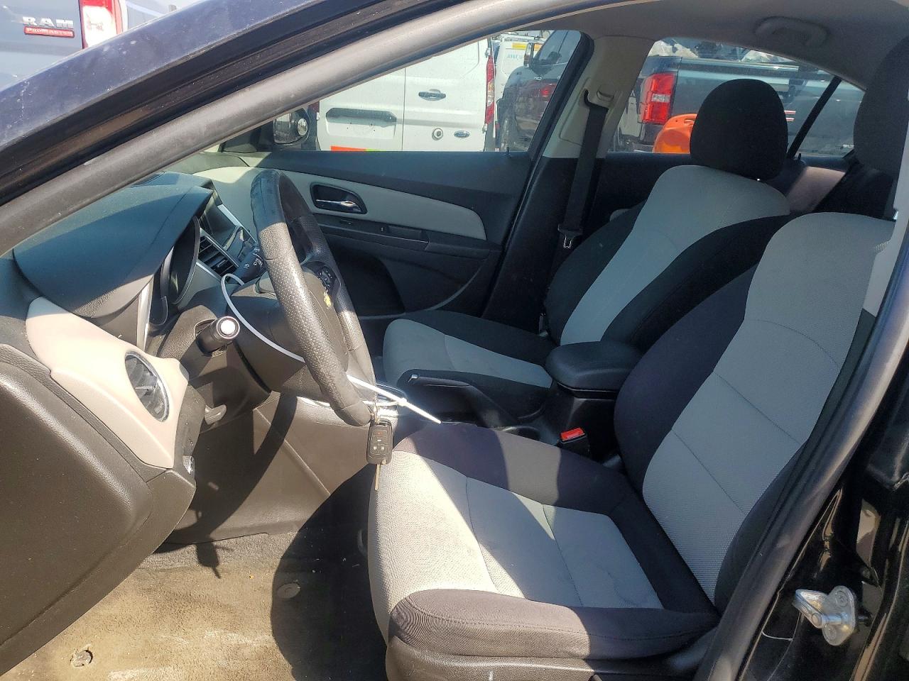 2015 Chevrolet Cruze Ls Black vin: 1G1PA5SH1F7214466