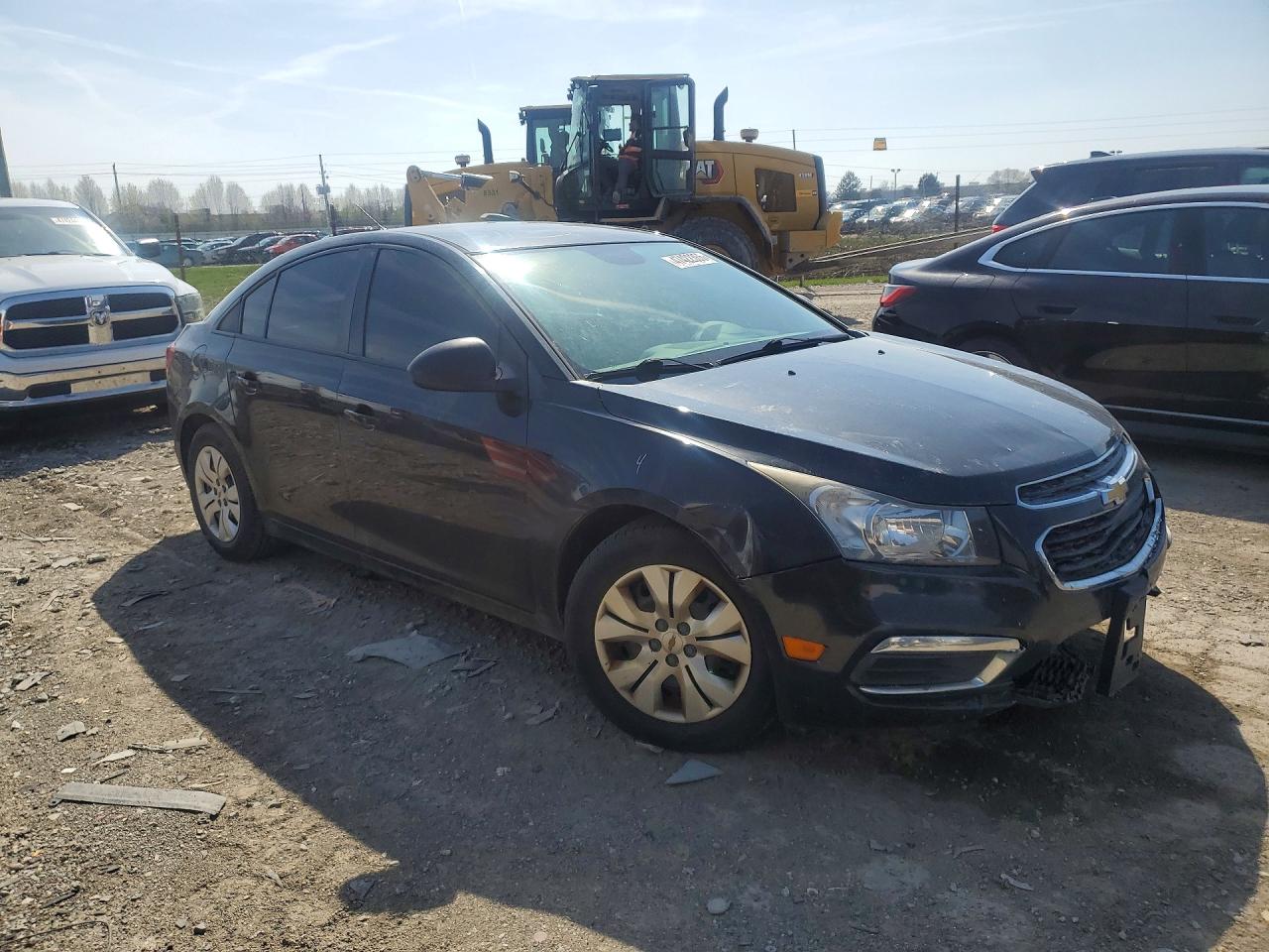 2015 Chevrolet Cruze Ls Black vin: 1G1PA5SH1F7214466