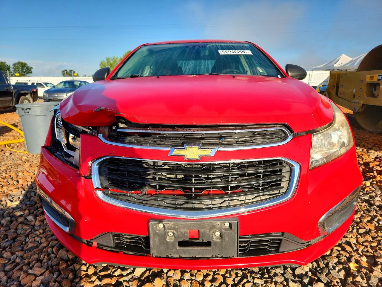 2015 Chevrolet Cruze Ls Red vin: 1G1PA5SH1F7235687