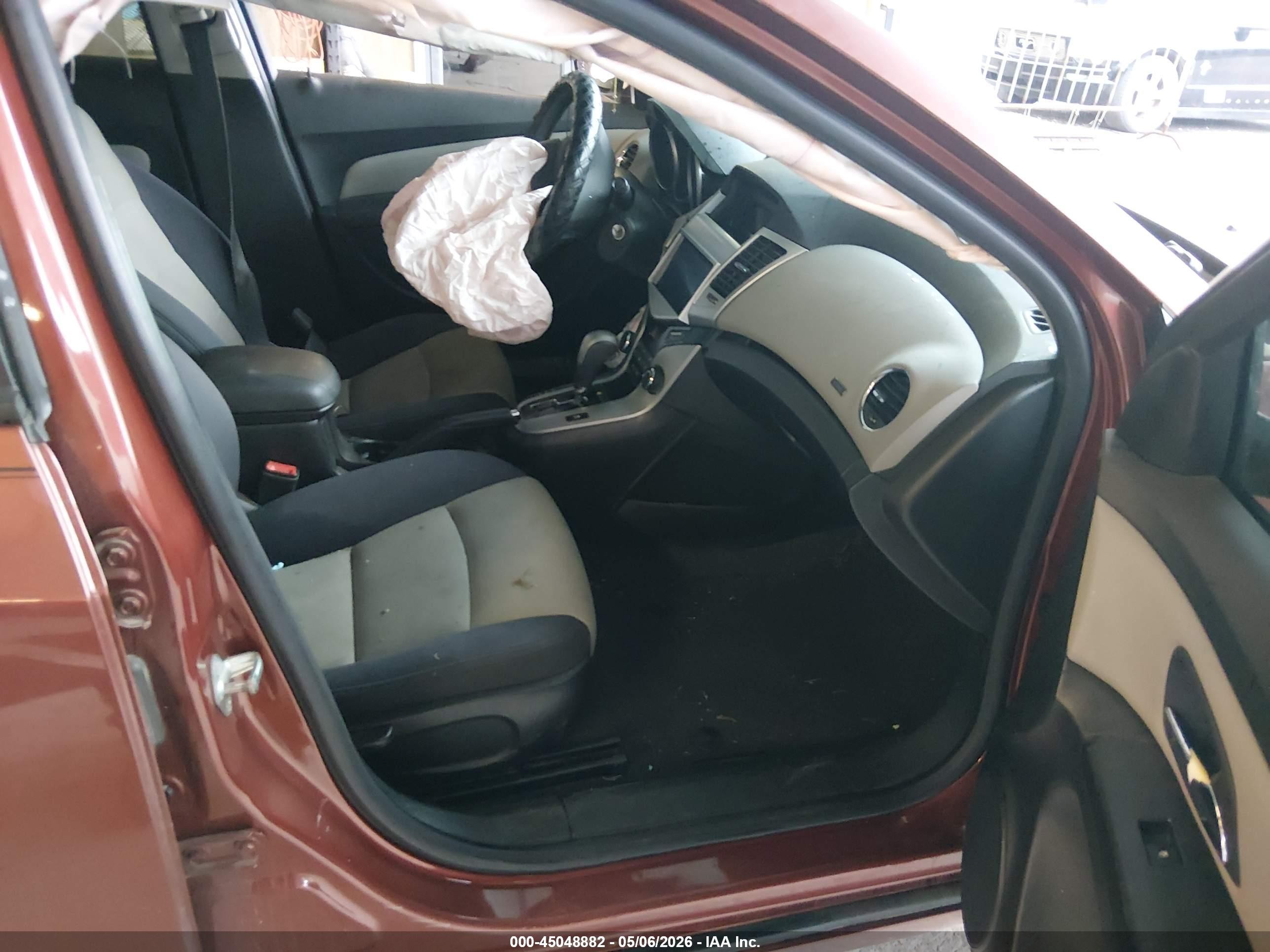 2013 Chevrolet Cruze Ls Auto Burgundy vin: 1G1PA5SH2D7125101