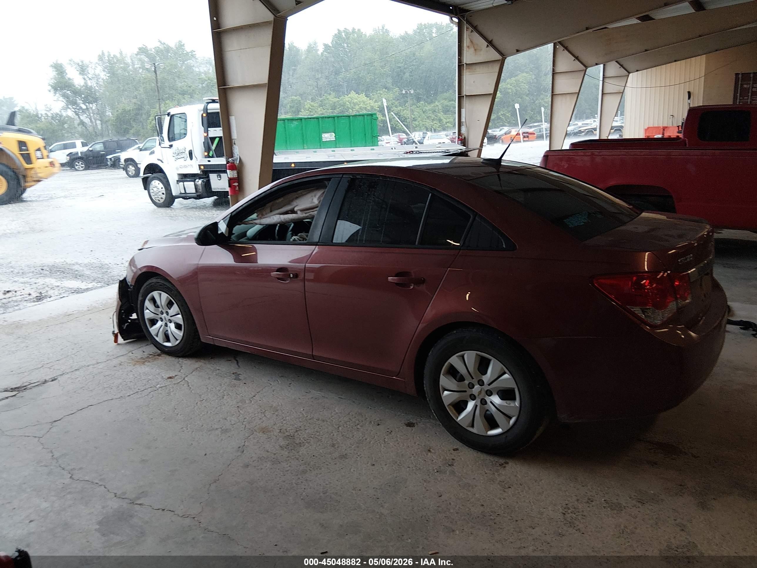 2013 Chevrolet Cruze Ls Auto Burgundy vin: 1G1PA5SH2D7125101