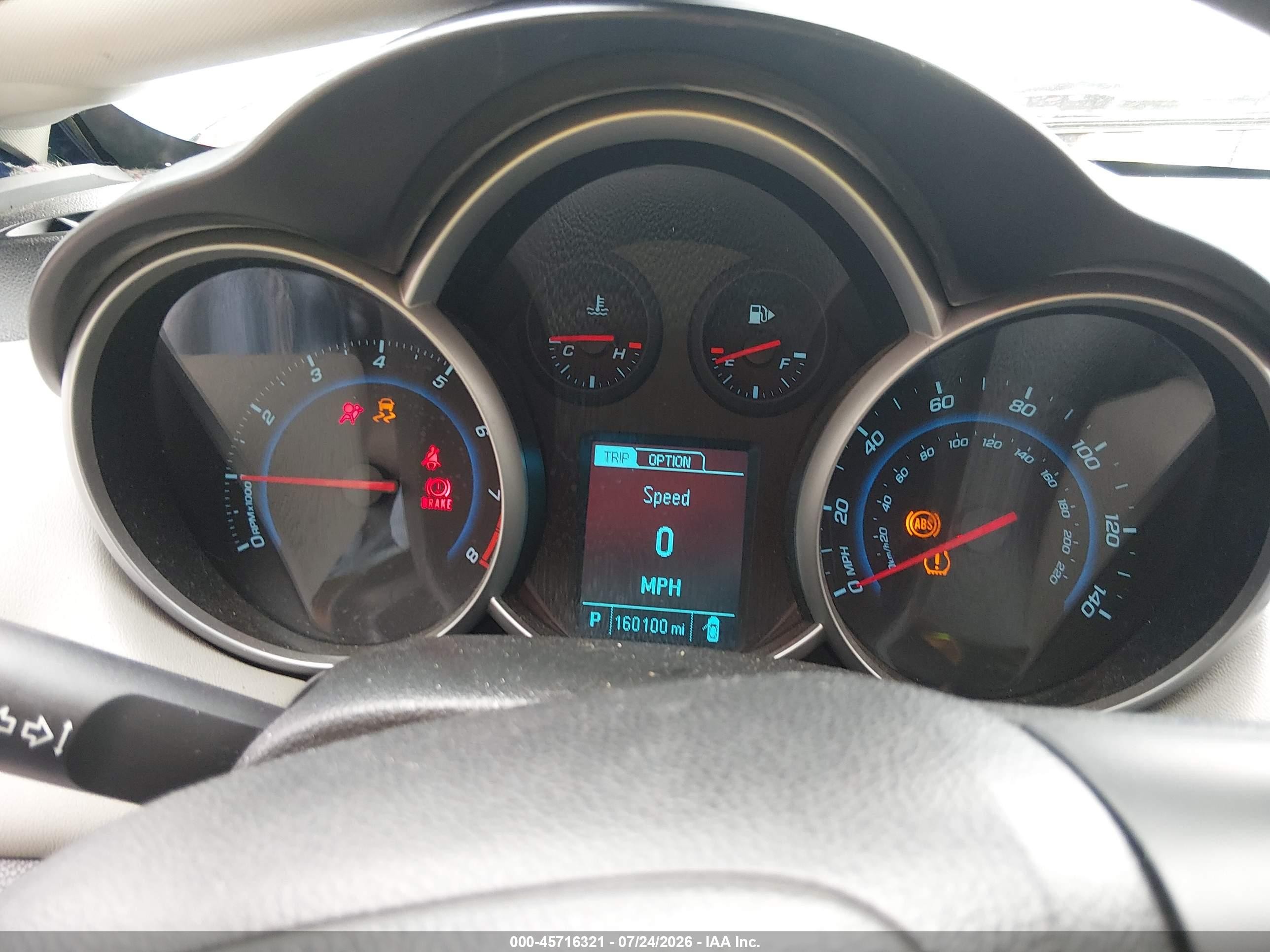 2013 Chevrolet Cruze Ls Auto Blue vin: 1G1PA5SH2D7197223