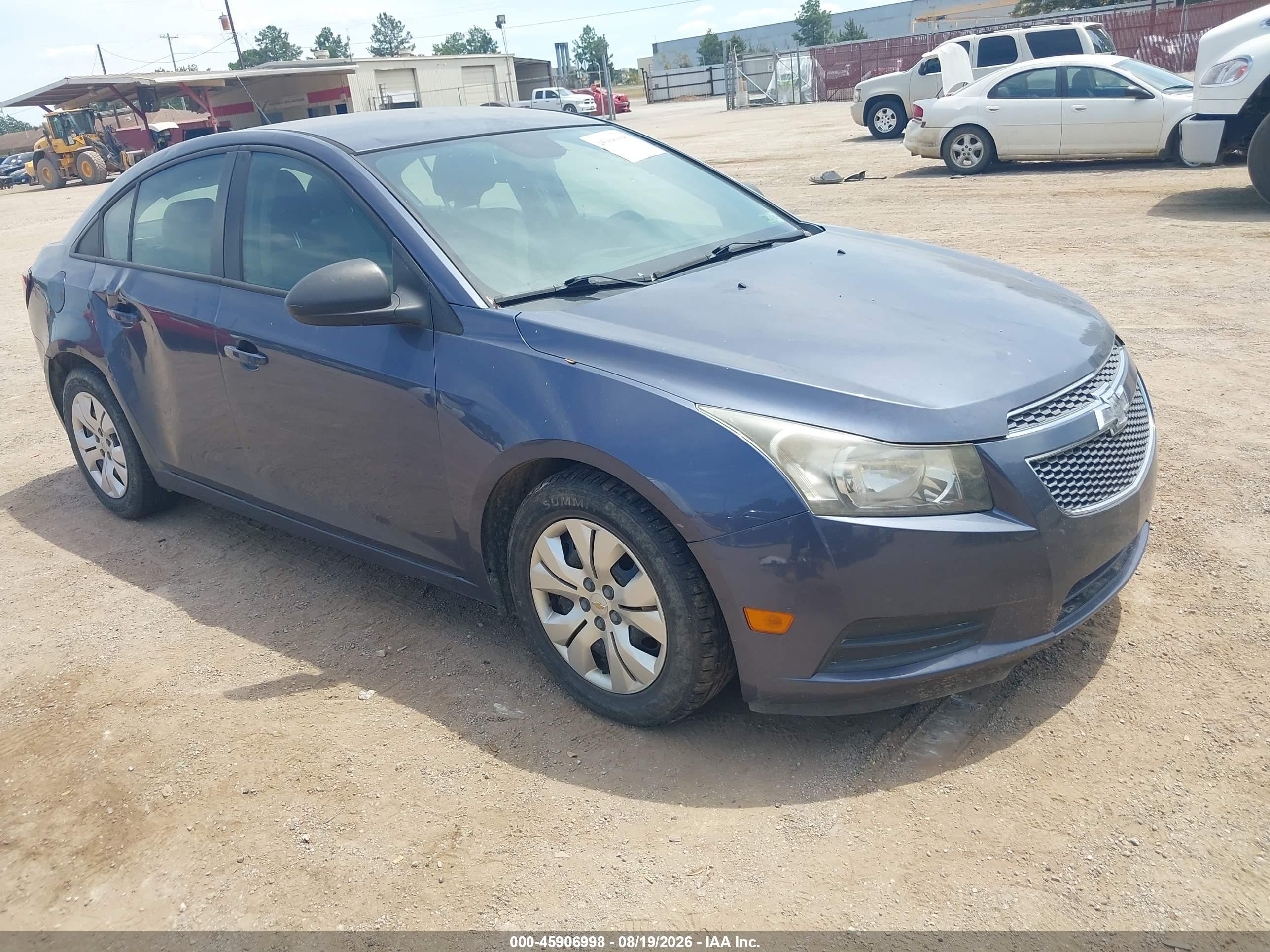 2013 Chevrolet Cruze Ls Auto Blue vin: 1G1PA5SH2D7311253