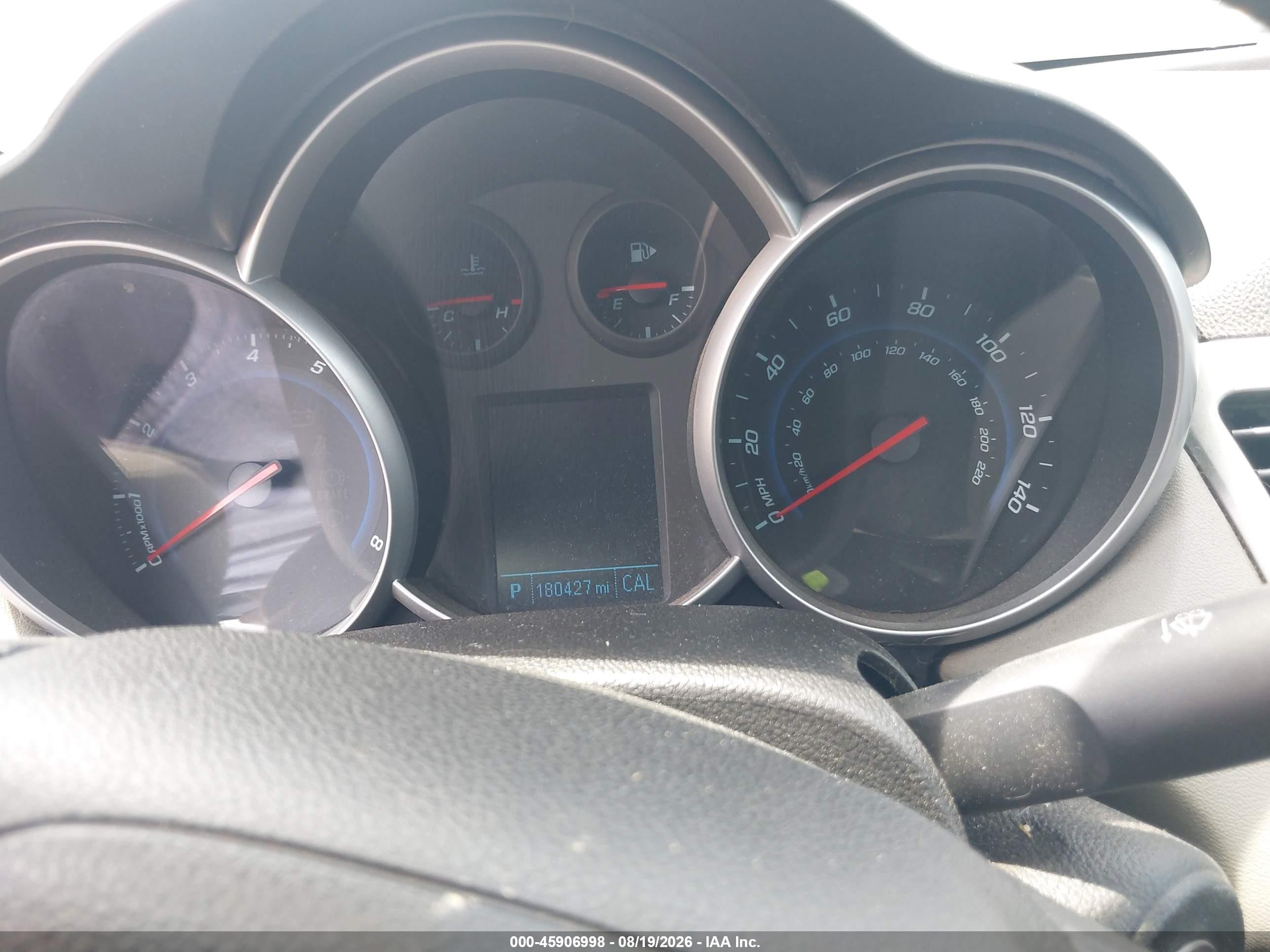 2013 Chevrolet Cruze Ls Auto Blue vin: 1G1PA5SH2D7311253