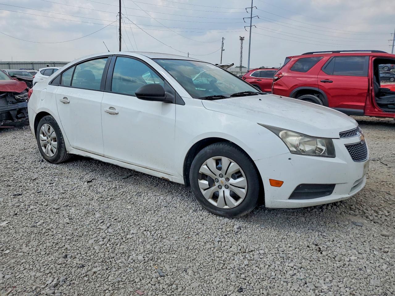 2013 Chevrolet Cruze 1ls White vin: 1G1PA5SH2D7319904