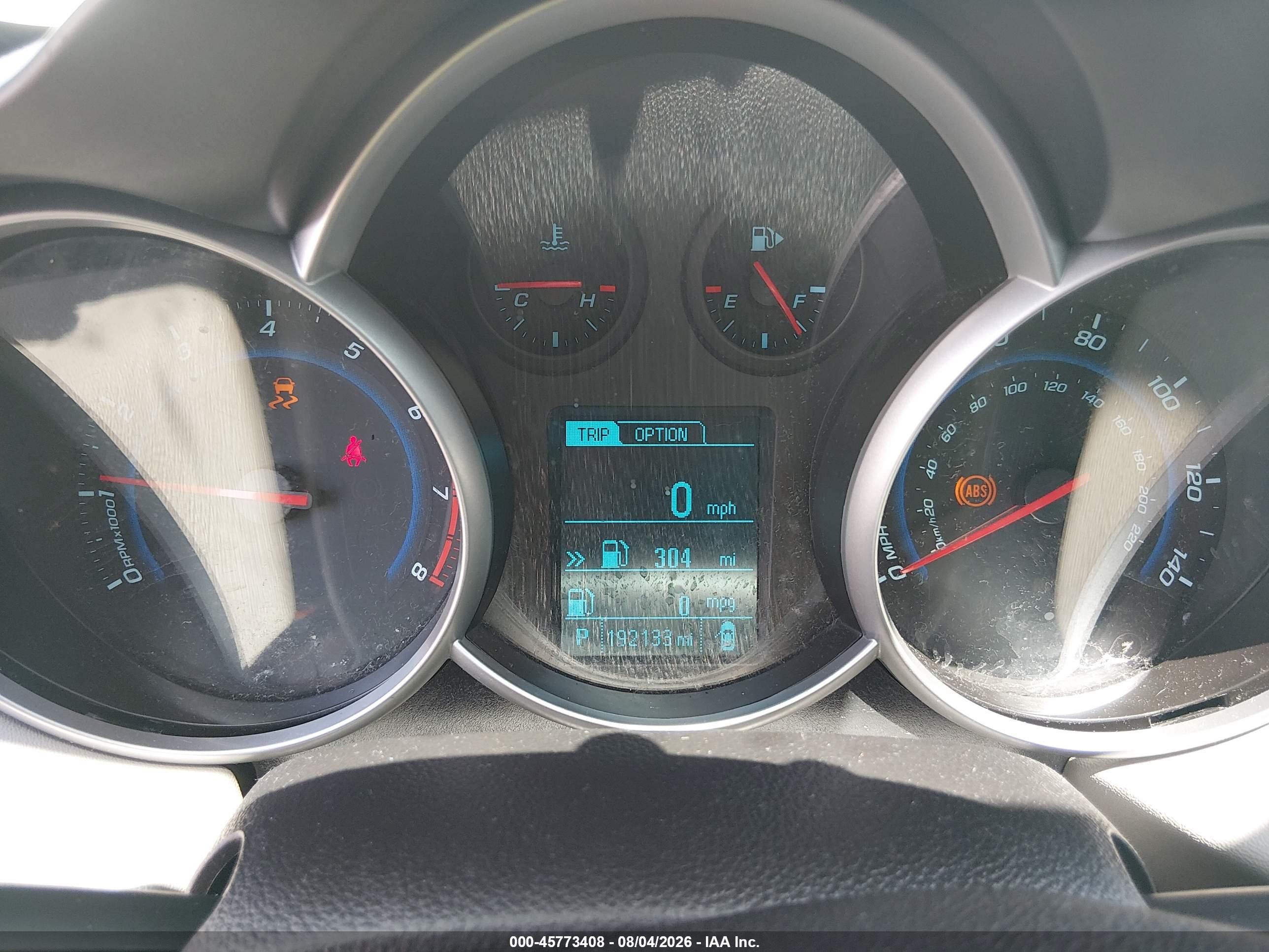 2014 Chevrolet Cruze Ls Auto Белый vin: 1G1PA5SH2E7114472
