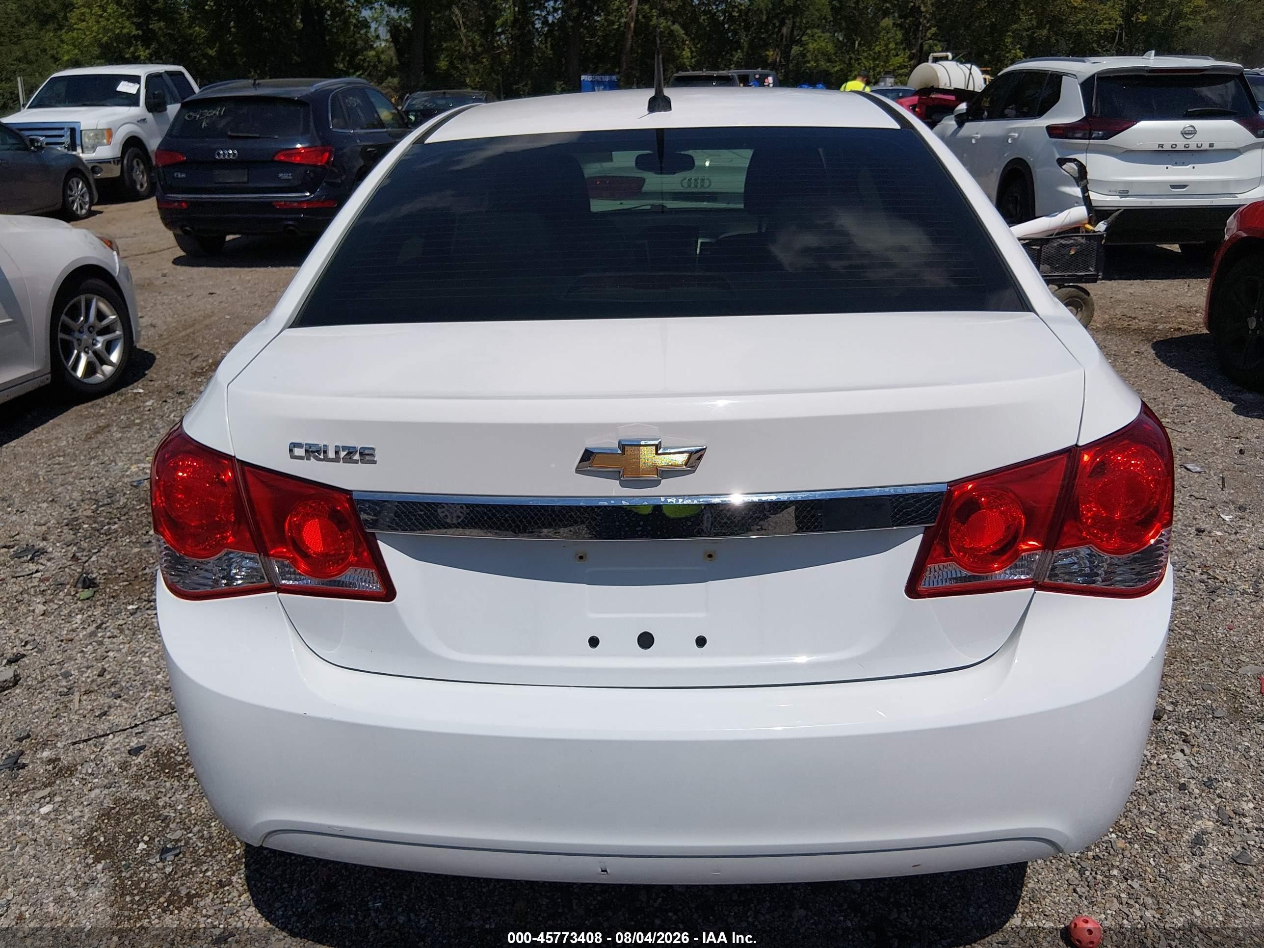 2014 Chevrolet Cruze Ls Auto Белый vin: 1G1PA5SH2E7114472