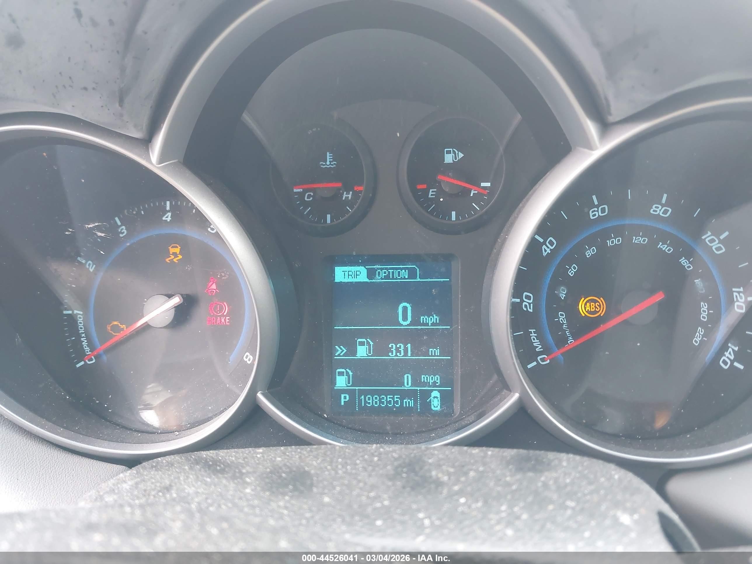 2014 Chevrolet Cruze Ls Auto Бежевый vin: 1G1PA5SH2E7126203