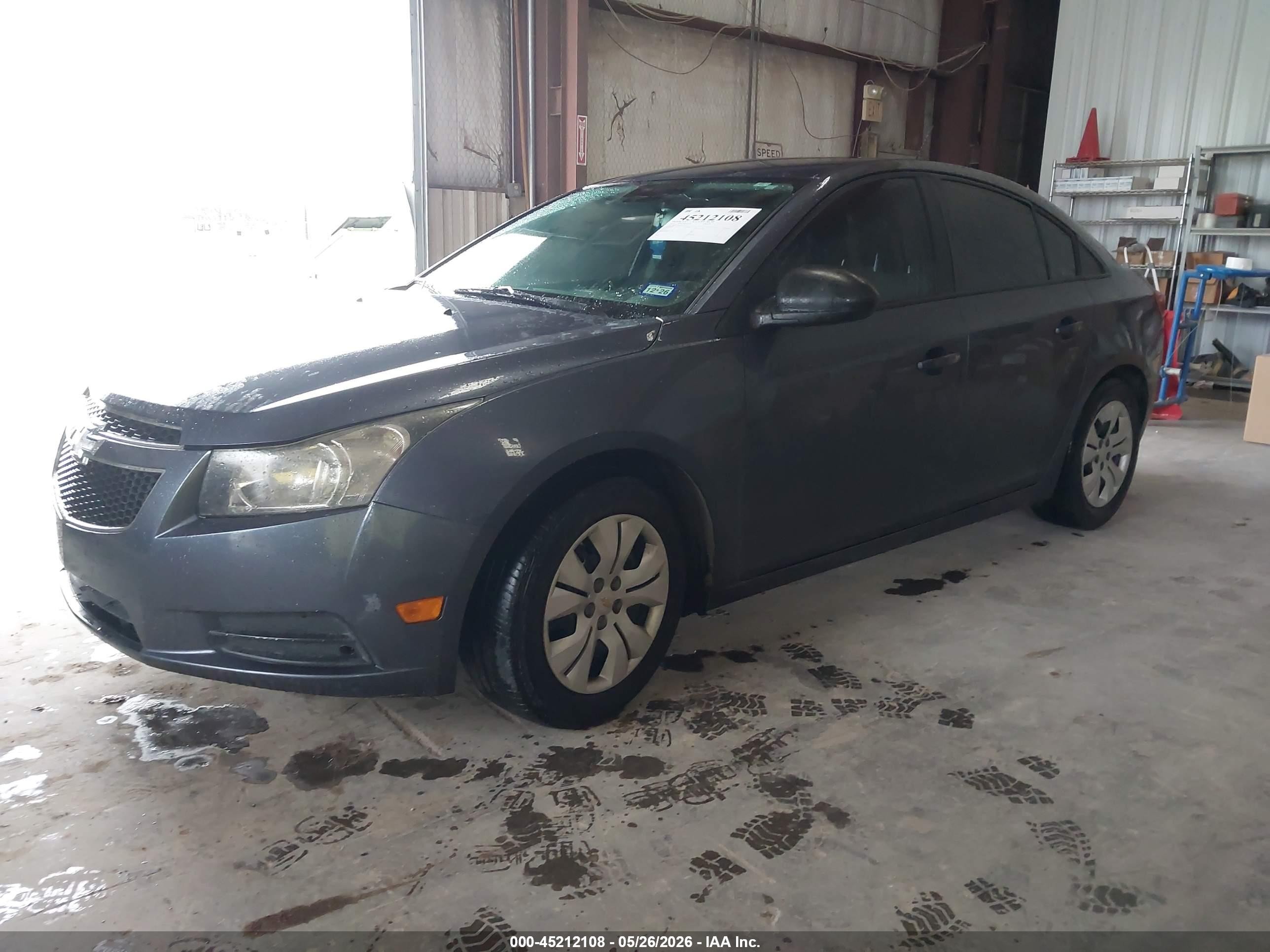 2014 Chevrolet Cruze Ls Auto Blue vin: 1G1PA5SH2E7172730