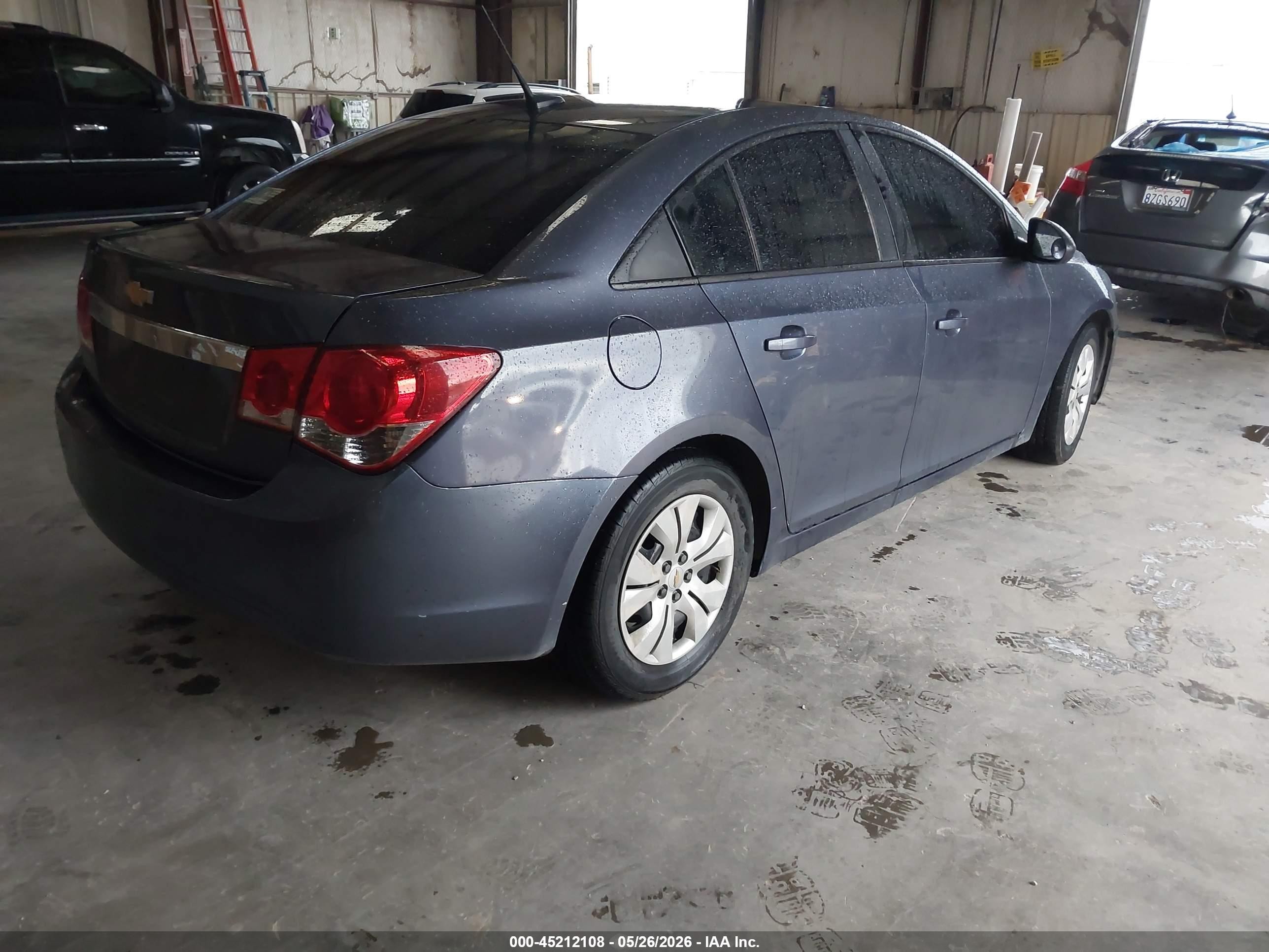 2014 Chevrolet Cruze Ls Auto Blue vin: 1G1PA5SH2E7172730