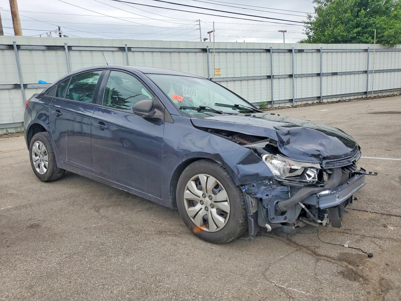 2014 Chevrolet Cruze Ls Blue vin: 1G1PA5SH2E7187762