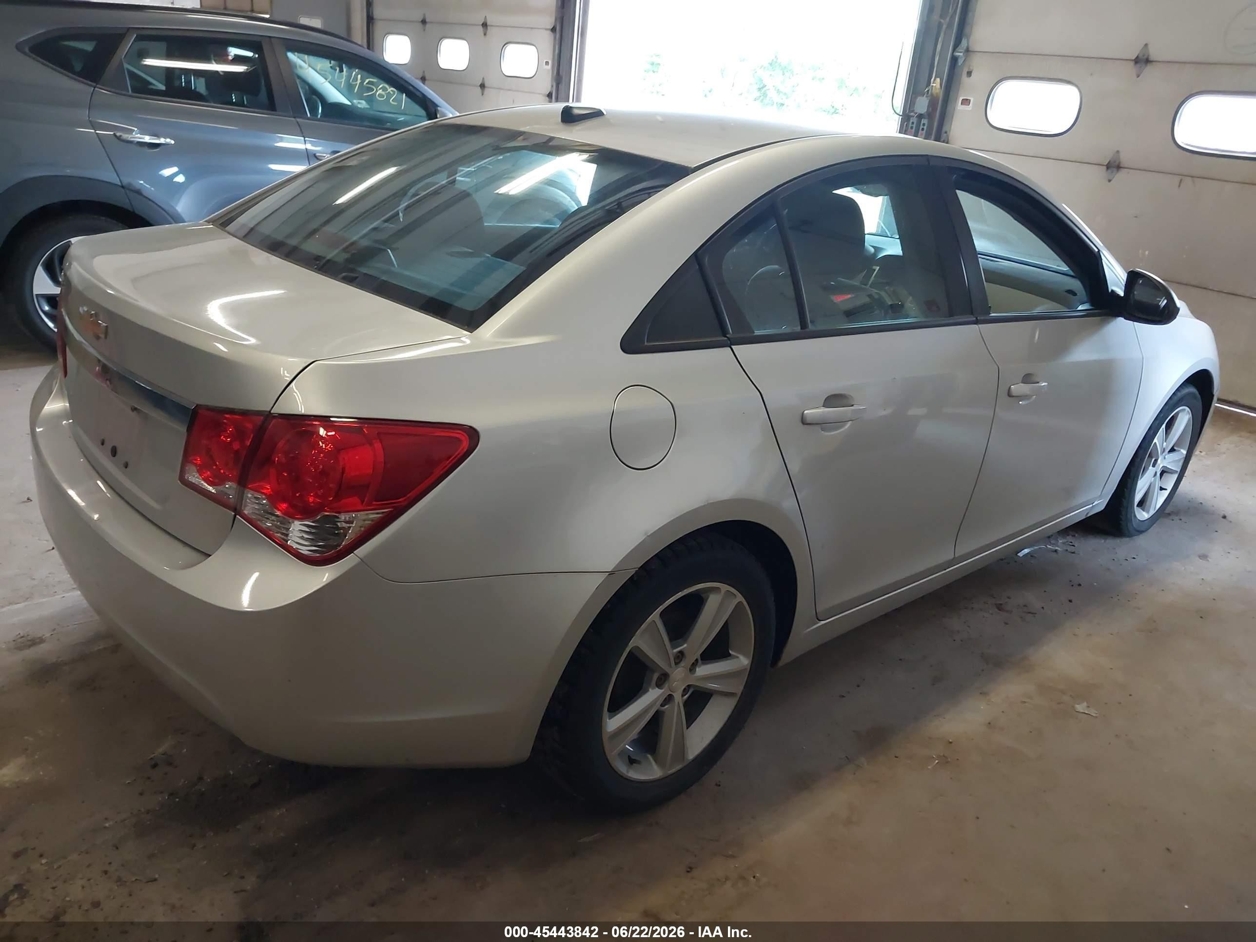 2014 Chevrolet Cruze Ls Auto Silver vin: 1G1PA5SH2E7309827