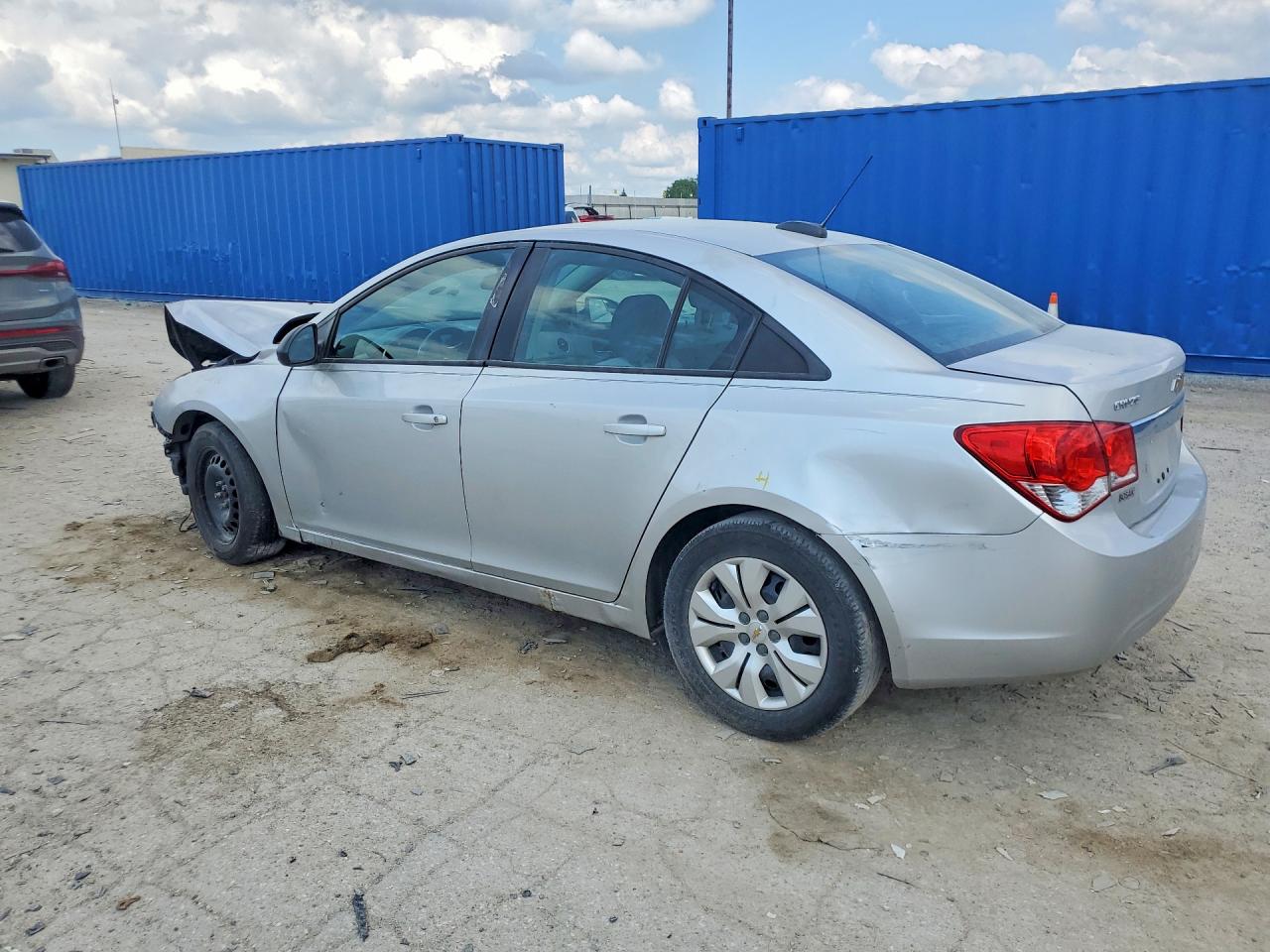 2015 Chevrolet Cruze Ls Silver vin: 1G1PA5SH2F7145576