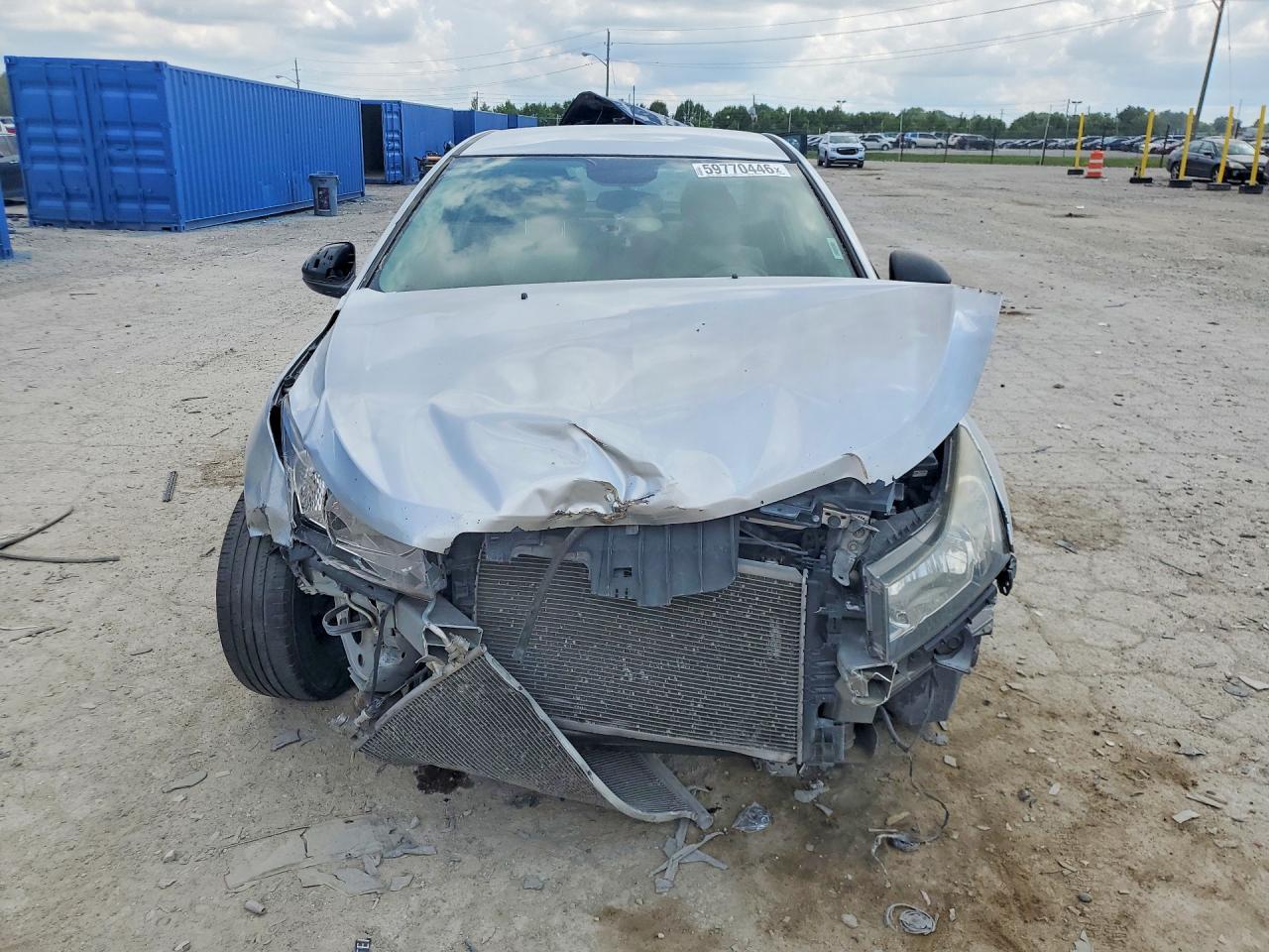 2015 Chevrolet Cruze Ls Silver vin: 1G1PA5SH2F7145576