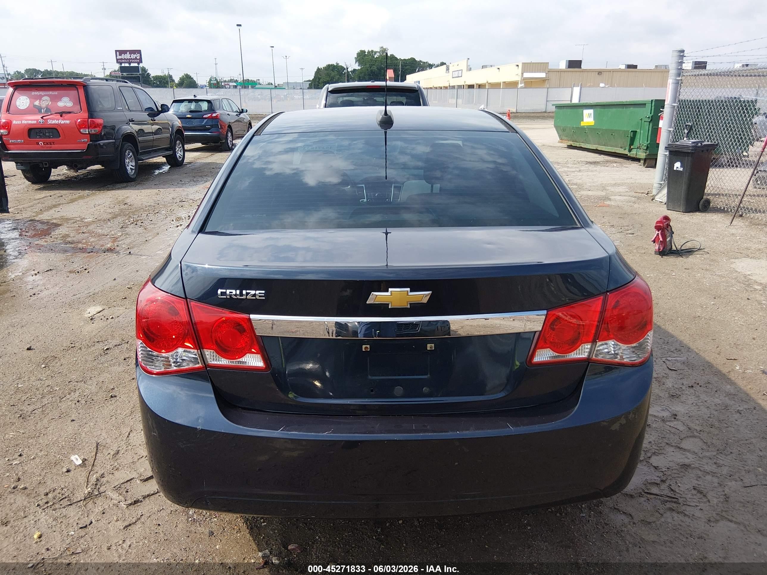 2015 Chevrolet Cruze Ls Auto Dark Blue vin: 1G1PA5SH2F7210989