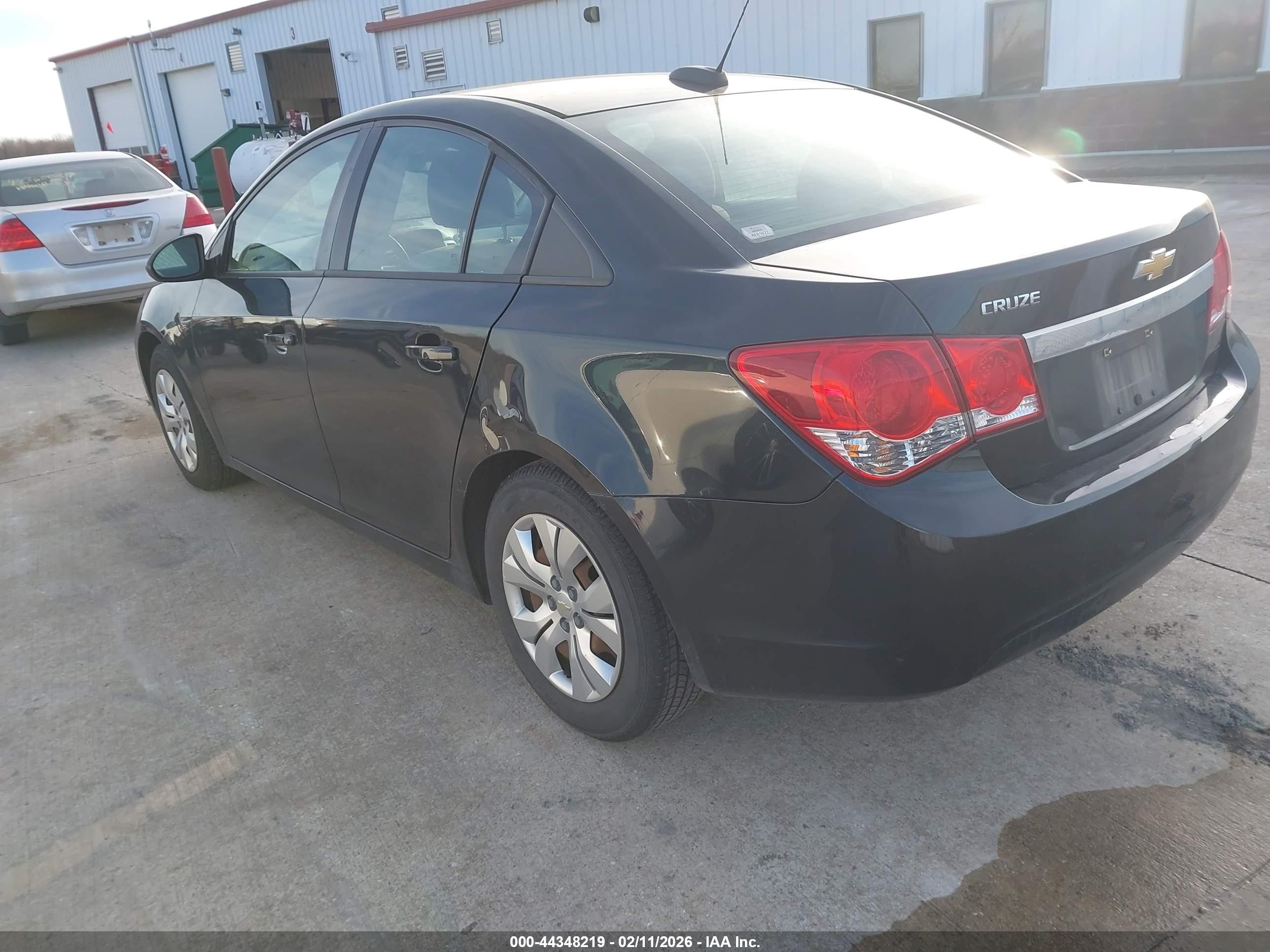 2015 Chevrolet Cruze Ls Auto Black vin: 1G1PA5SH2F7230420