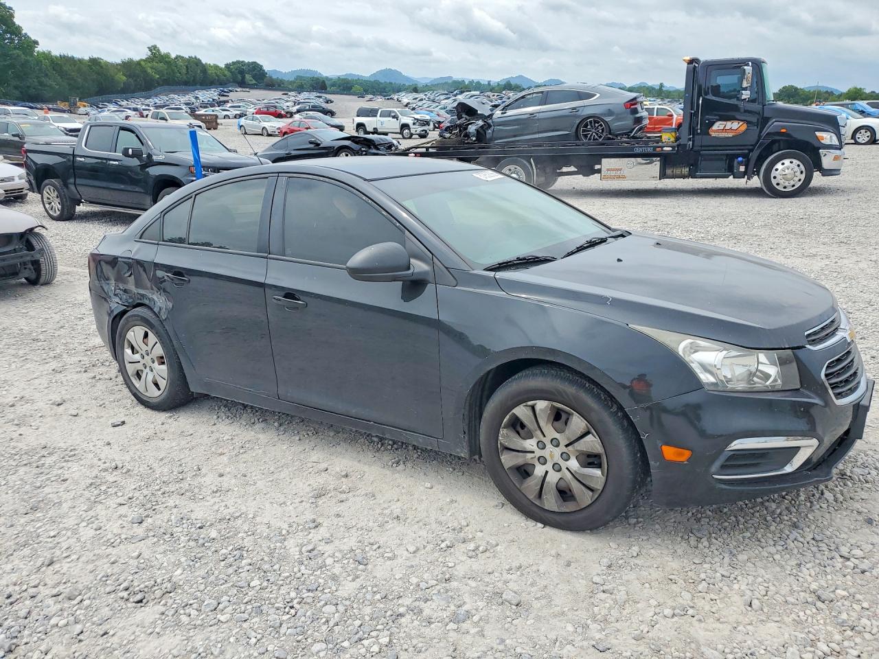 2015 Chevrolet Cruze Ls Black vin: 1G1PA5SH2F7250912