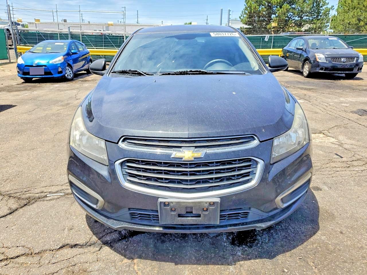 2015 Chevrolet Cruze Ls Gray vin: 1G1PA5SH2F7268620