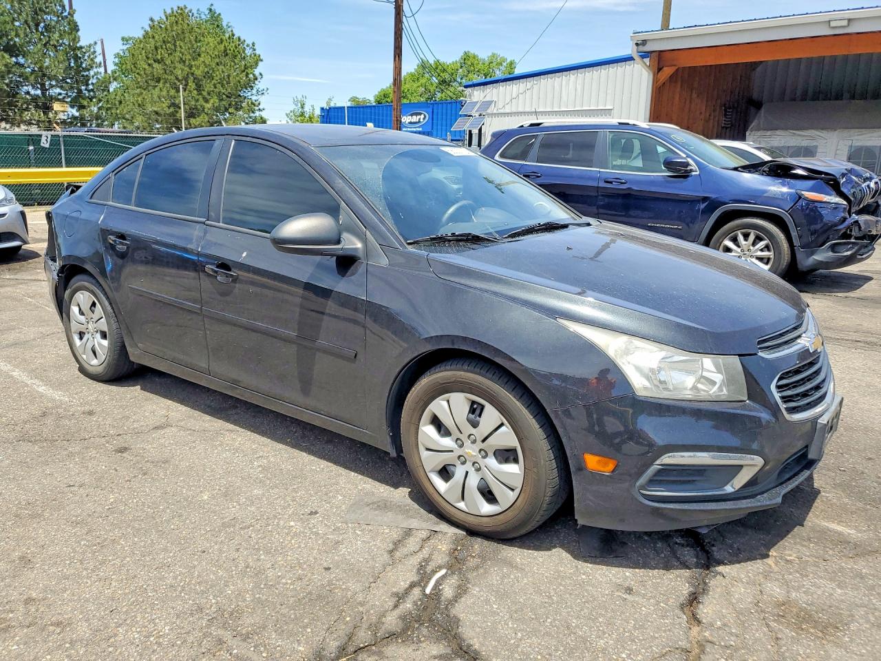 2015 Chevrolet Cruze Ls Gray vin: 1G1PA5SH2F7268620