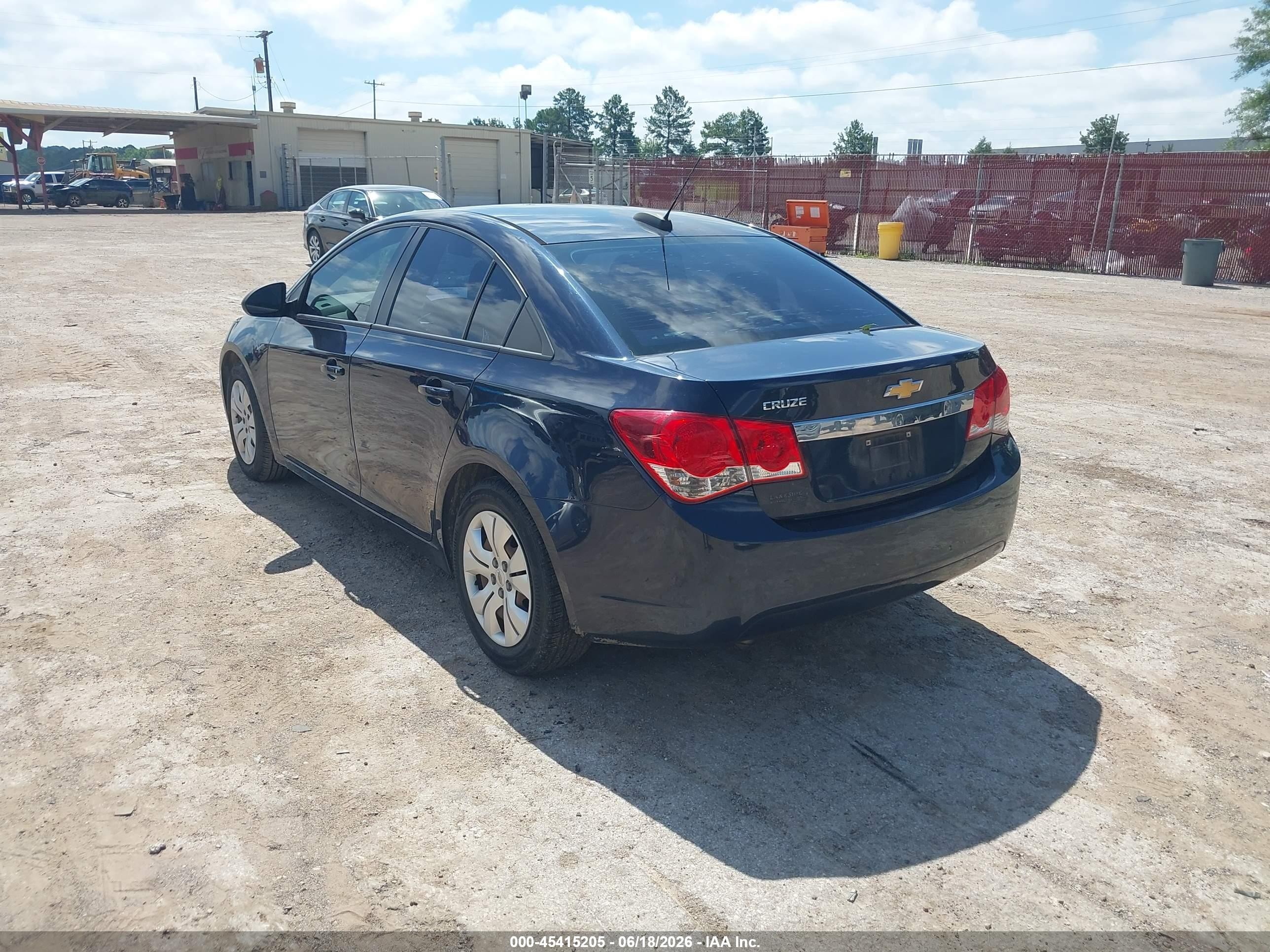2015 Chevrolet Cruze Ls Auto Синий vin: 1G1PA5SH2F7272974
