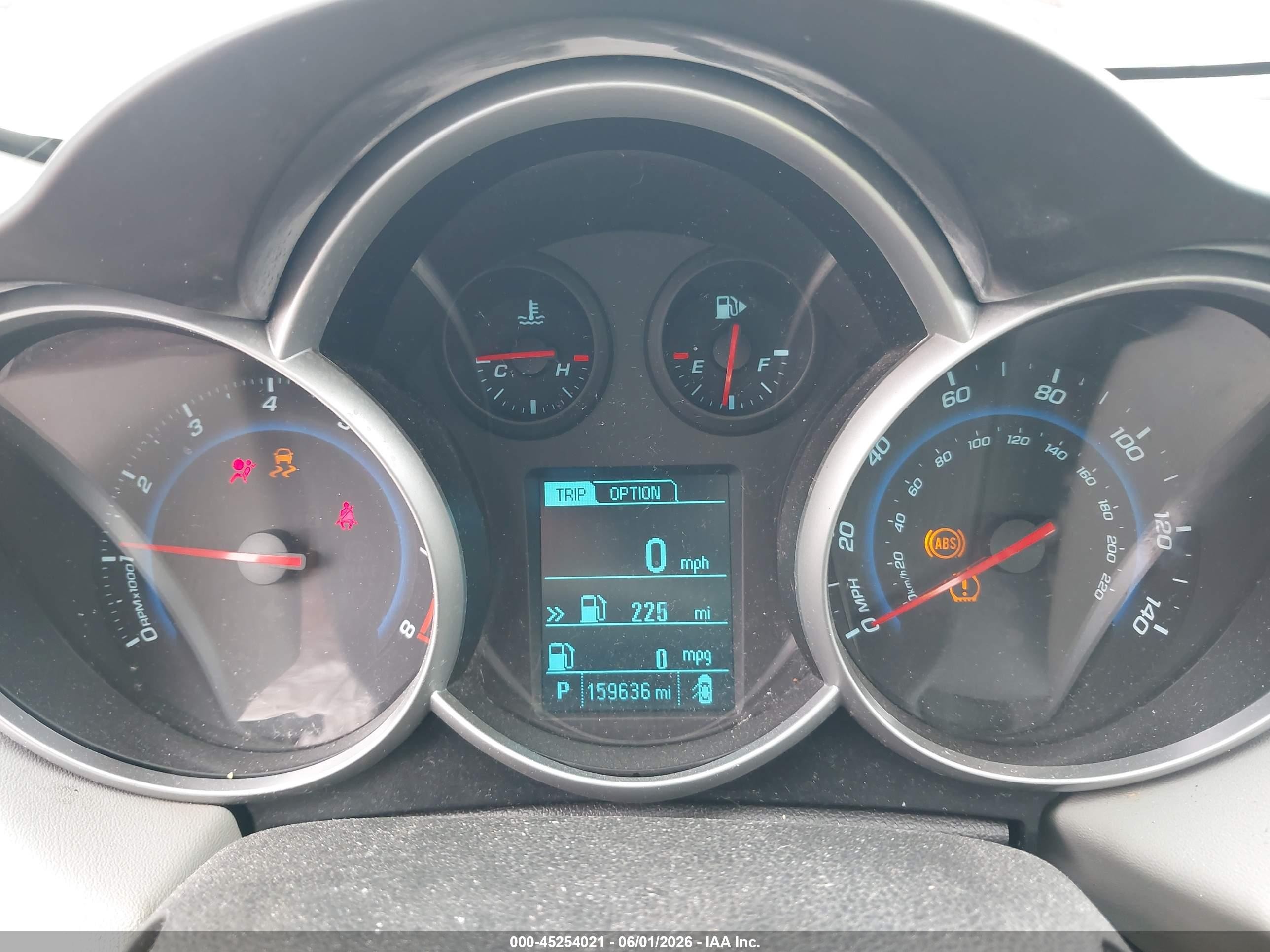 2013 Chevrolet Cruze Ls Auto White vin: 1G1PA5SH3D7153957