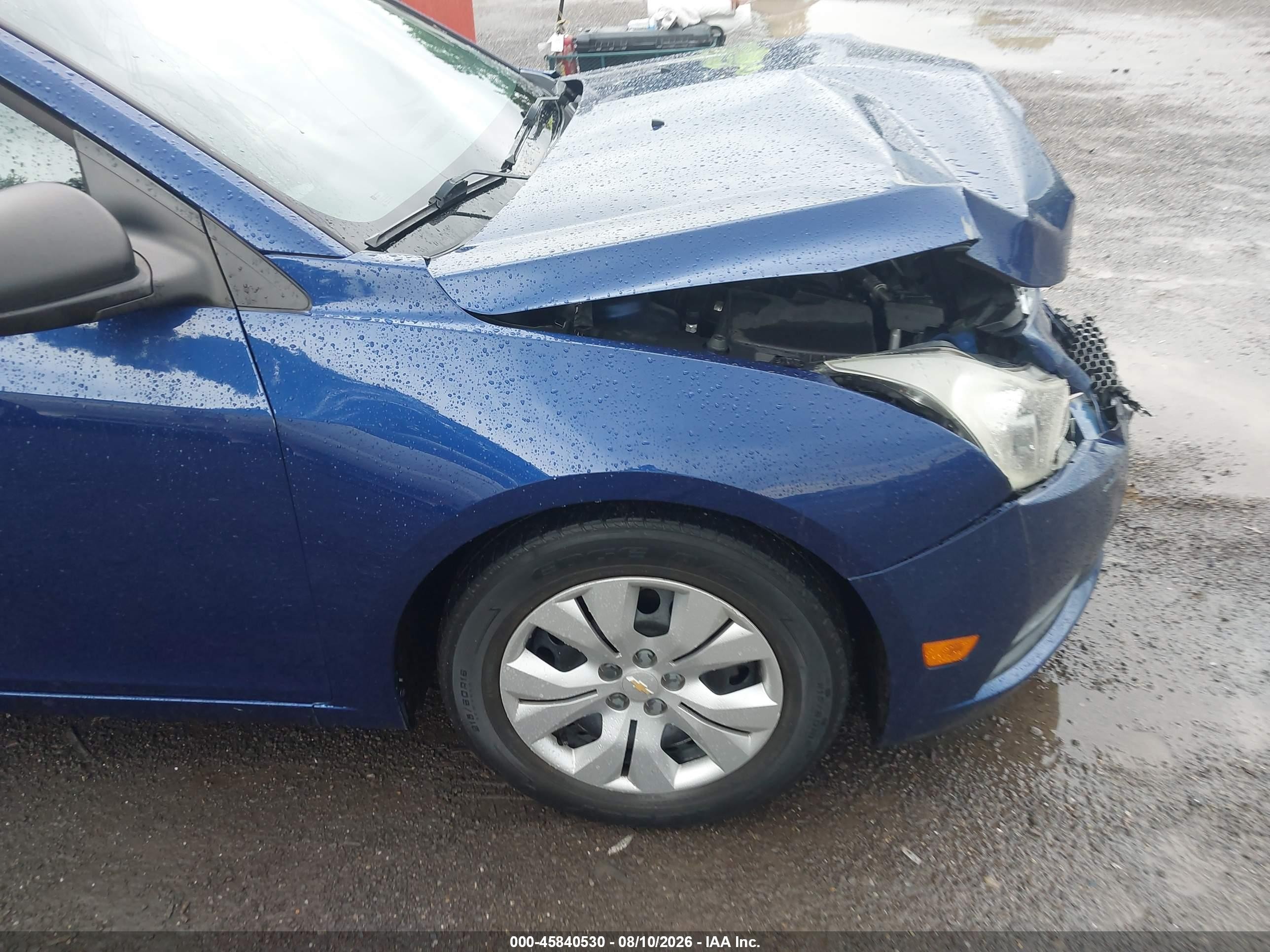 2013 Chevrolet Cruze Ls Auto Синий vin: 1G1PA5SH3D7156874