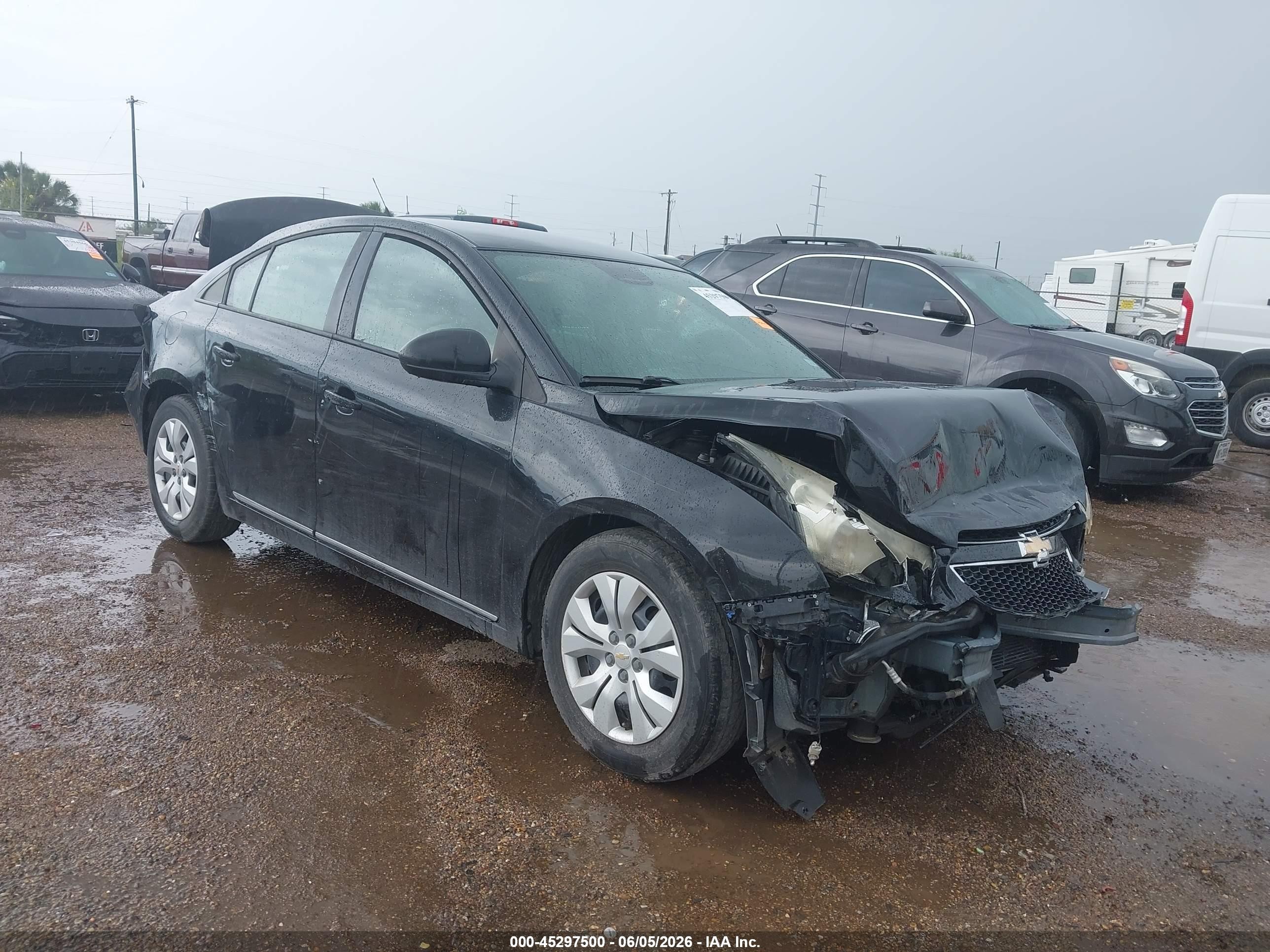 2013 Chevrolet Cruze Ls Auto Black vin: 1G1PA5SH3D7216233