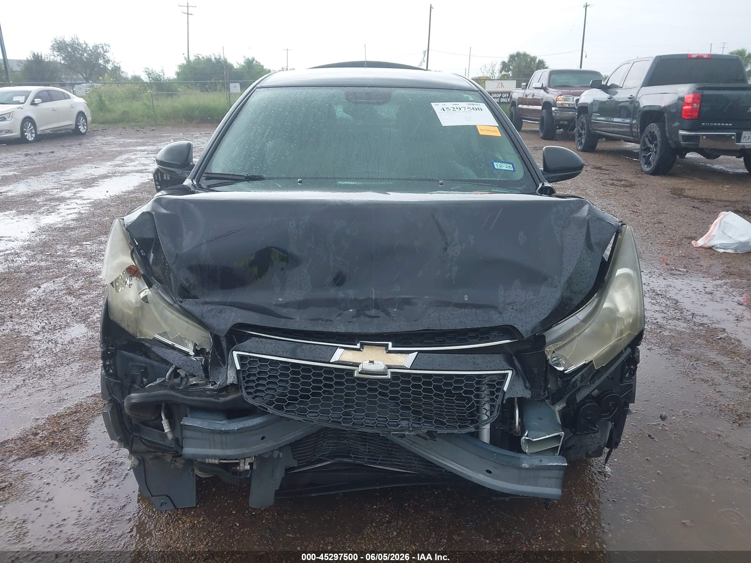 2013 Chevrolet Cruze Ls Auto Black vin: 1G1PA5SH3D7216233