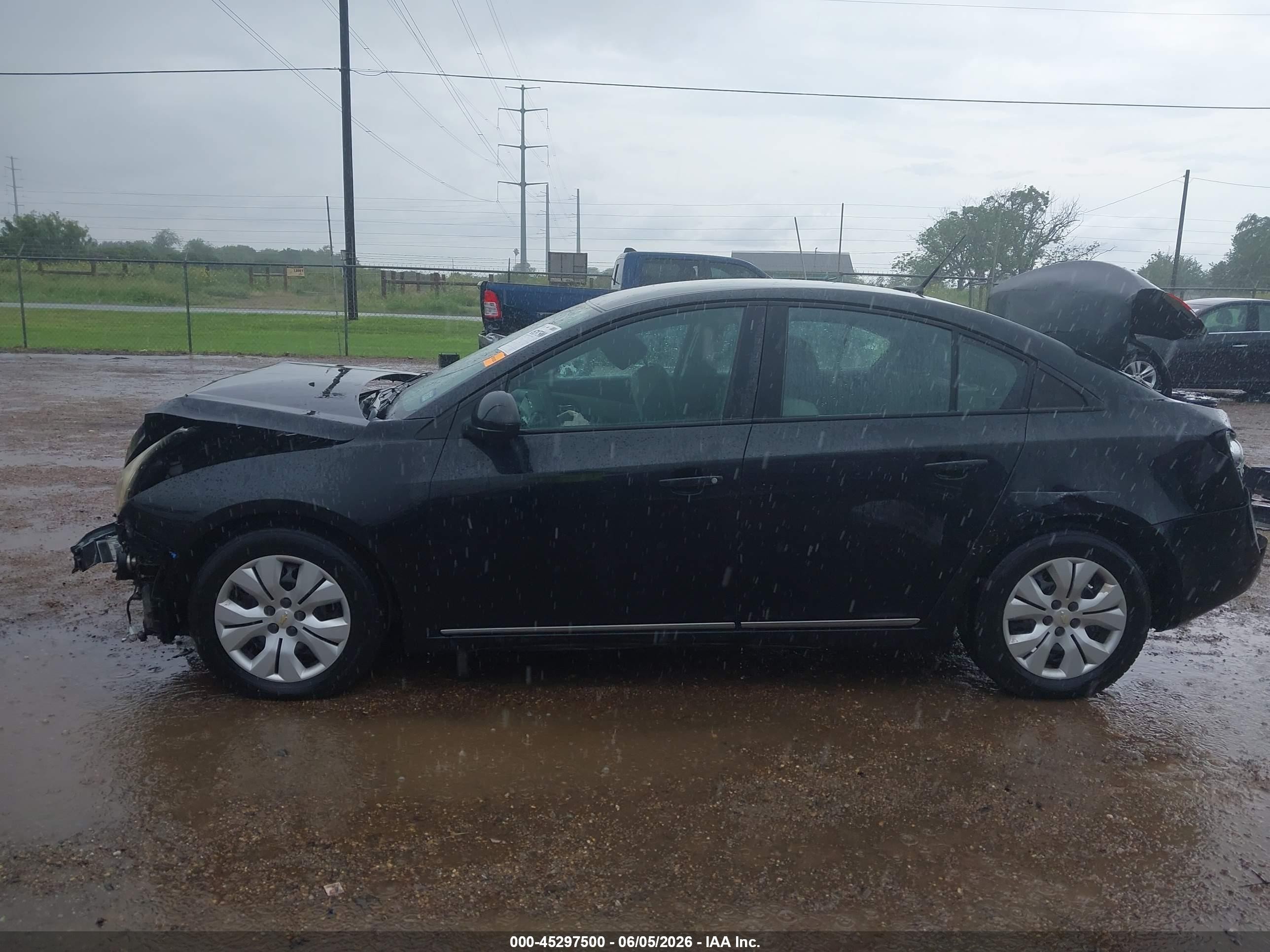 2013 Chevrolet Cruze Ls Auto Black vin: 1G1PA5SH3D7216233