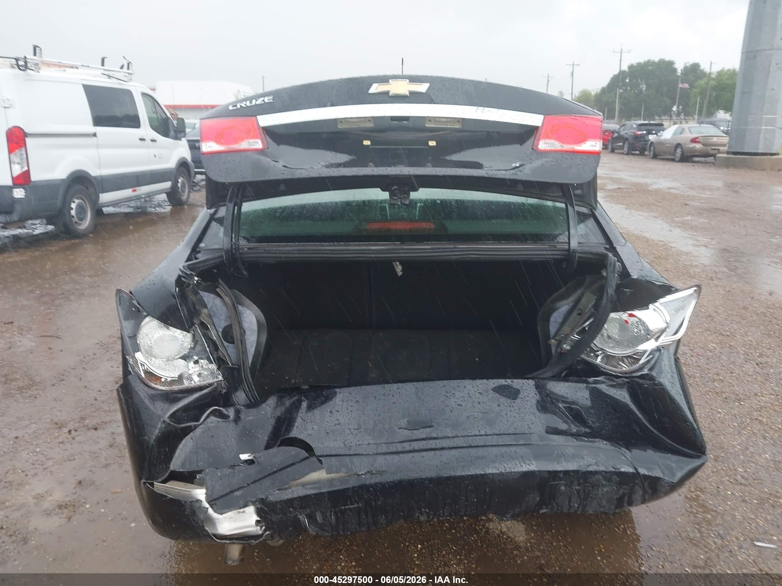 2013 Chevrolet Cruze Ls Auto Black vin: 1G1PA5SH3D7216233