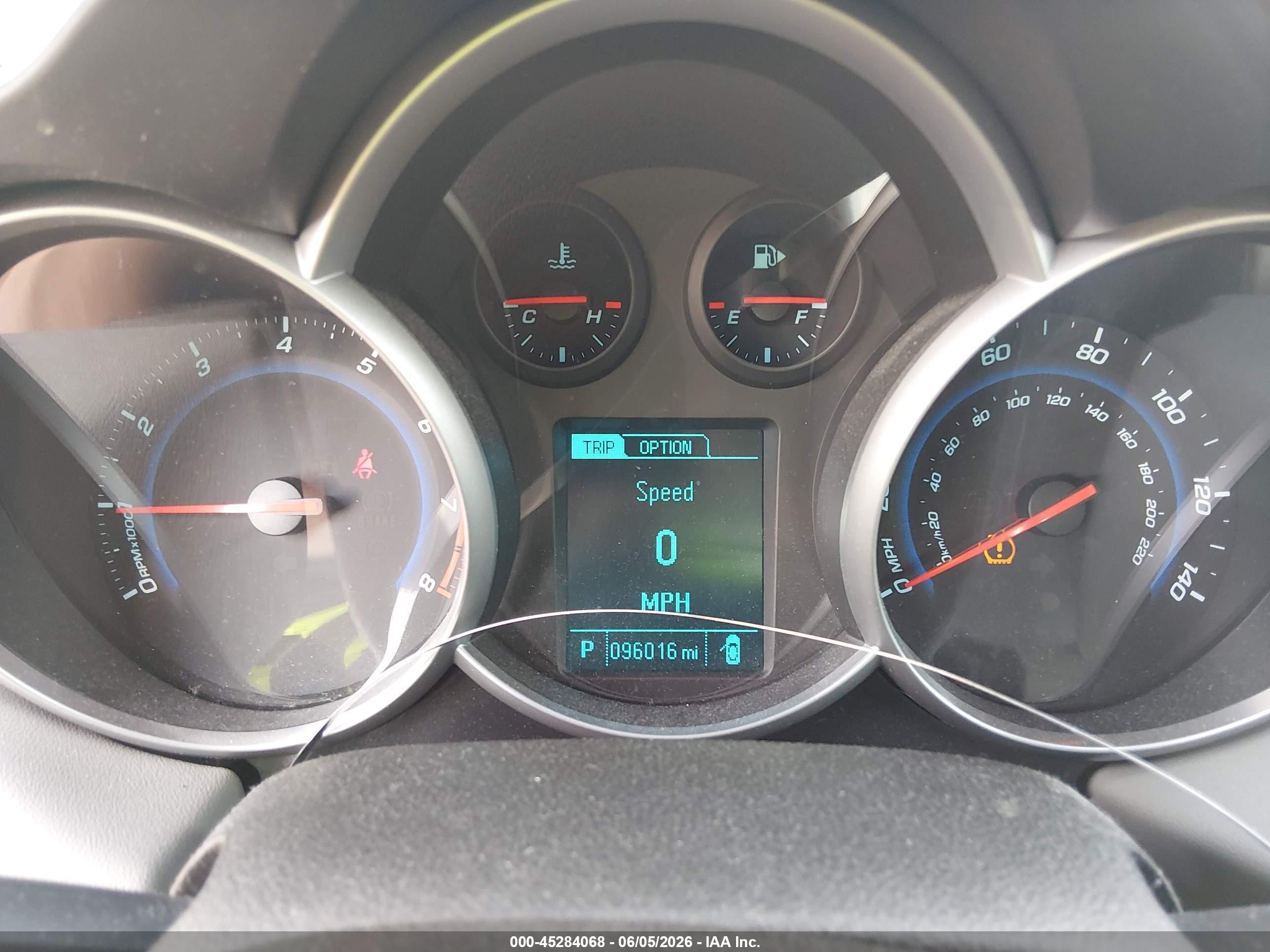 2013 Chevrolet Cruze Ls Auto Синий vin: 1G1PA5SH3D7257087