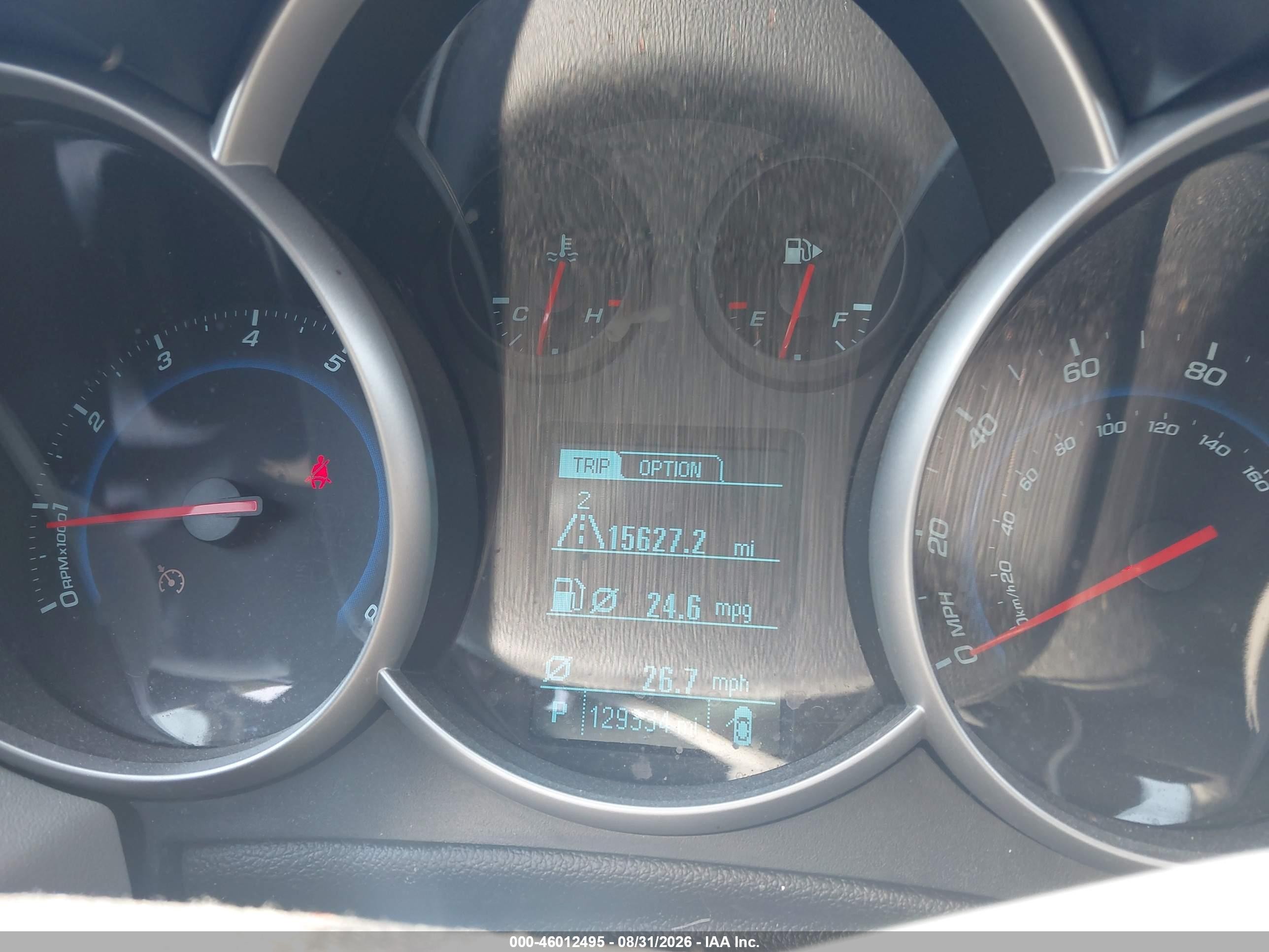 2013 Chevrolet Cruze Ls Auto Blue vin: 1G1PA5SH3D7292129