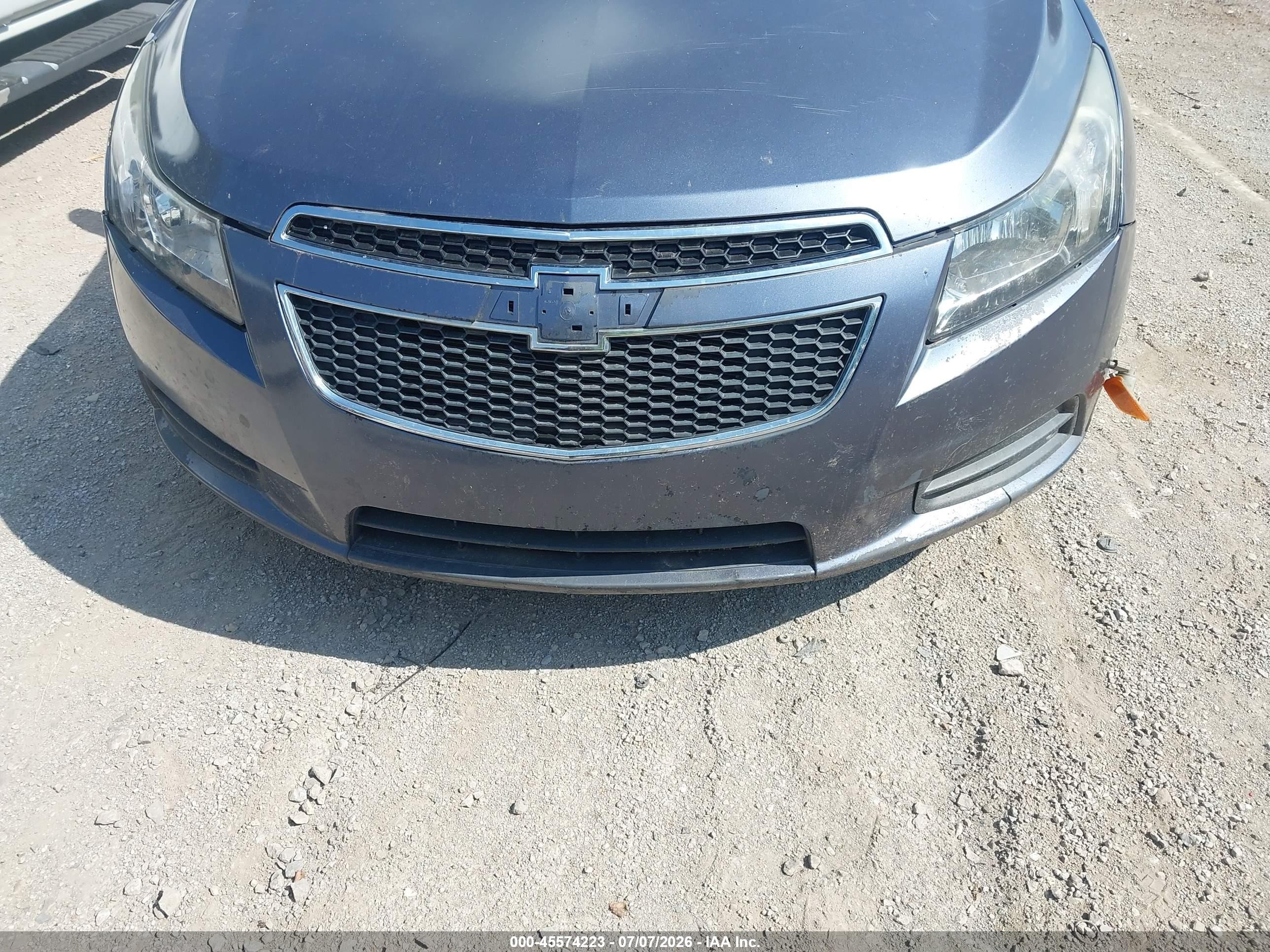 2014 Chevrolet Cruze Ls Auto Gray vin: 1G1PA5SH3E7110639
