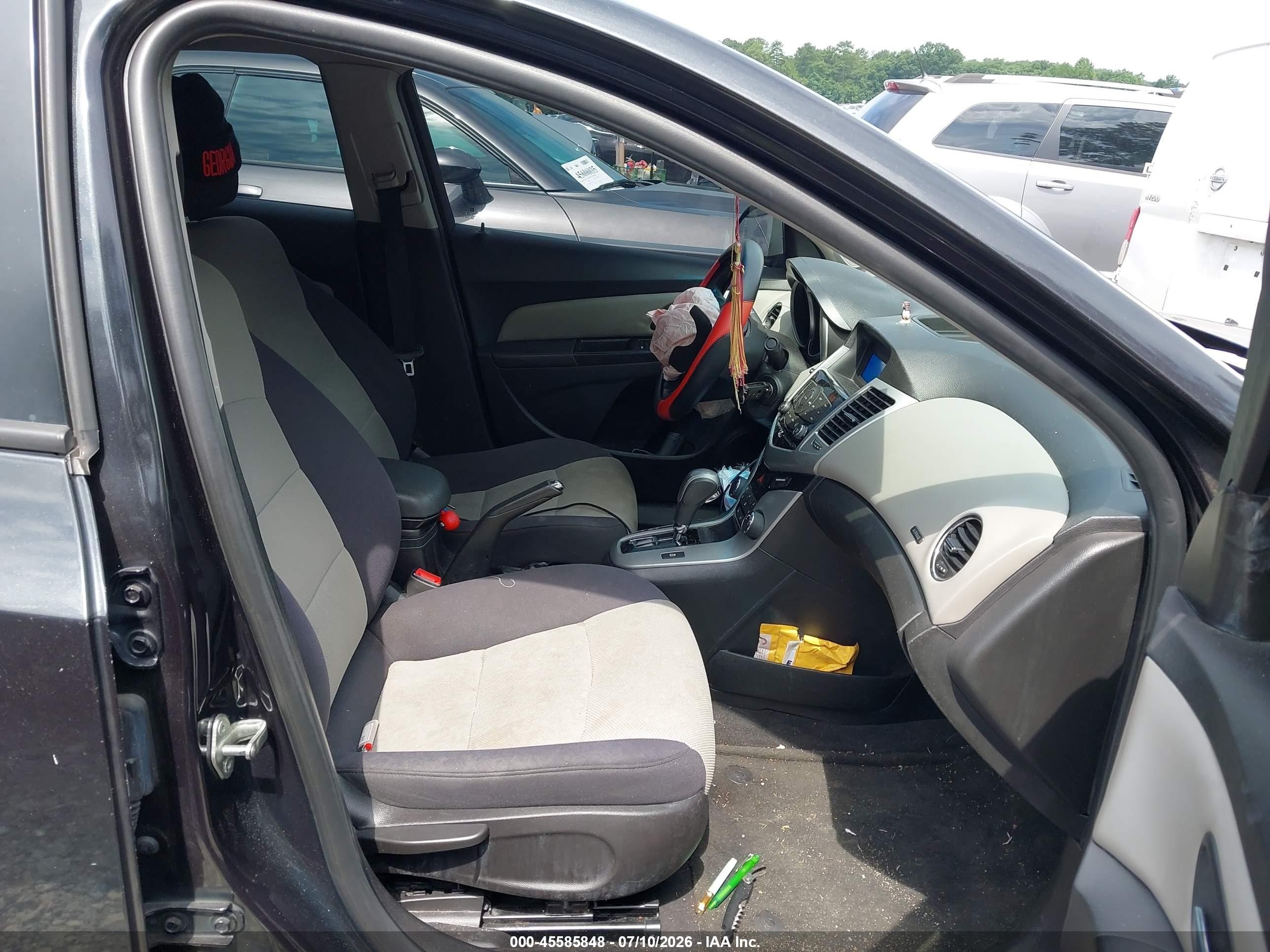 2014 Chevrolet Cruze Ls Auto Black vin: 1G1PA5SH3E7216878
