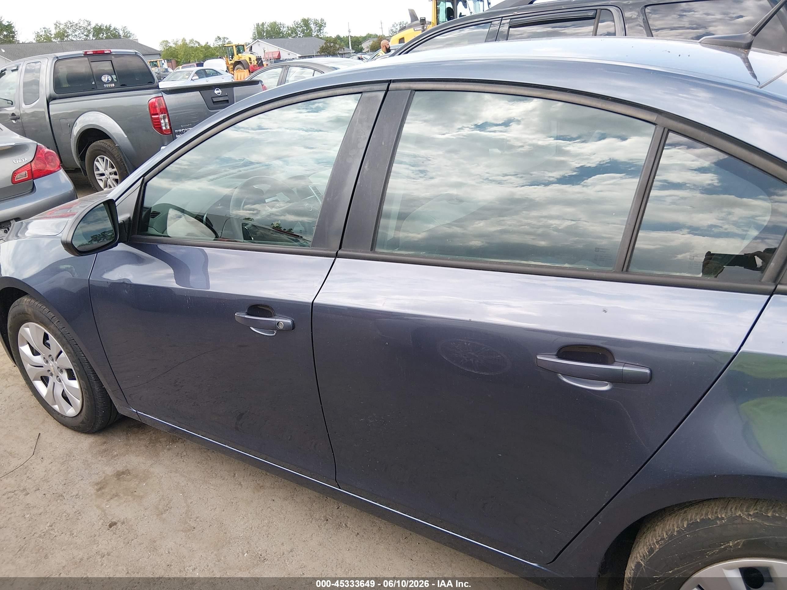 2014 Chevrolet Cruze Ls Auto Синий vin: 1G1PA5SH3E7218520