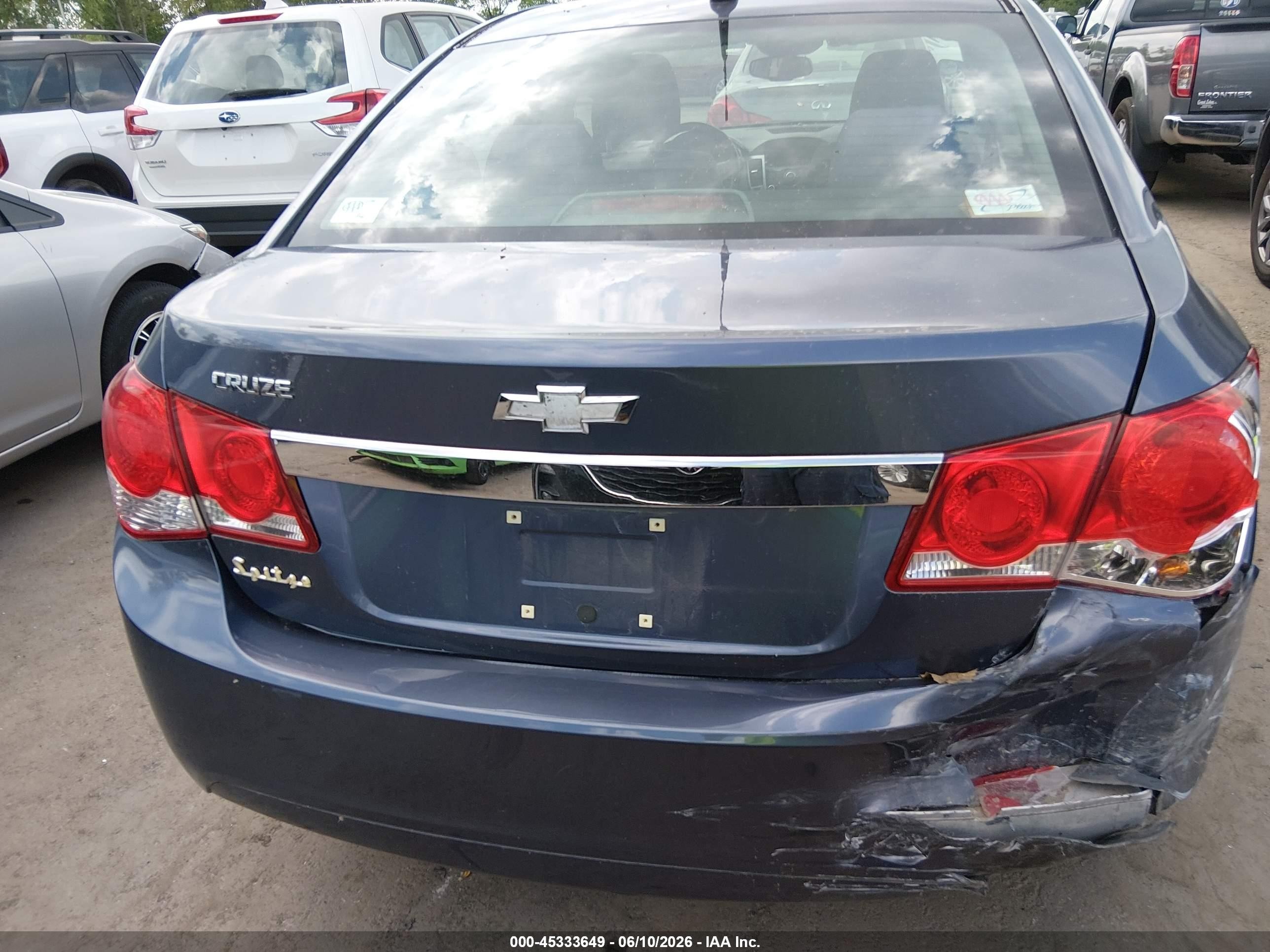2014 Chevrolet Cruze Ls Auto Синий vin: 1G1PA5SH3E7218520