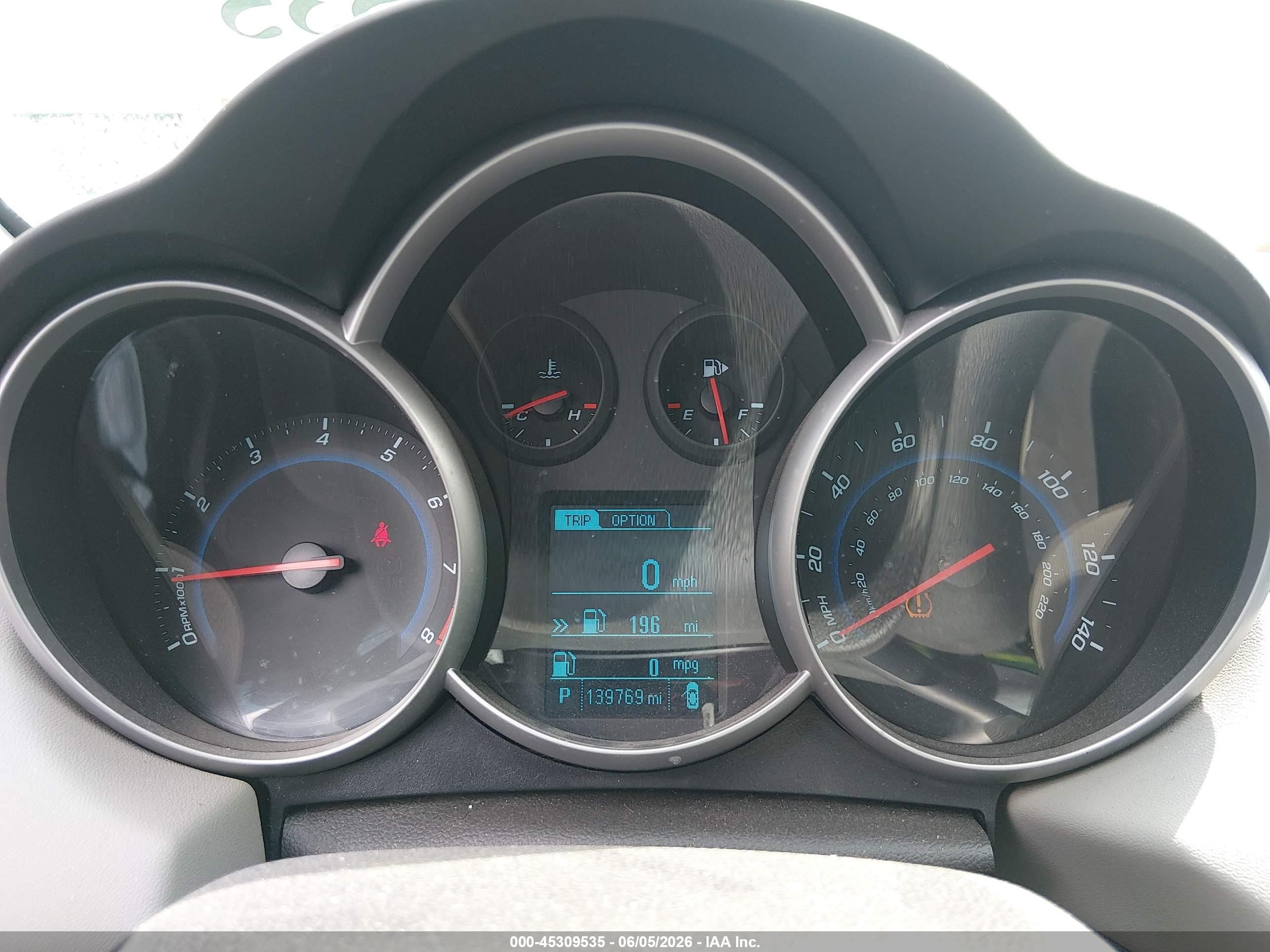 2014 Chevrolet Cruze Ls Auto Бежевый vin: 1G1PA5SH3E7354498