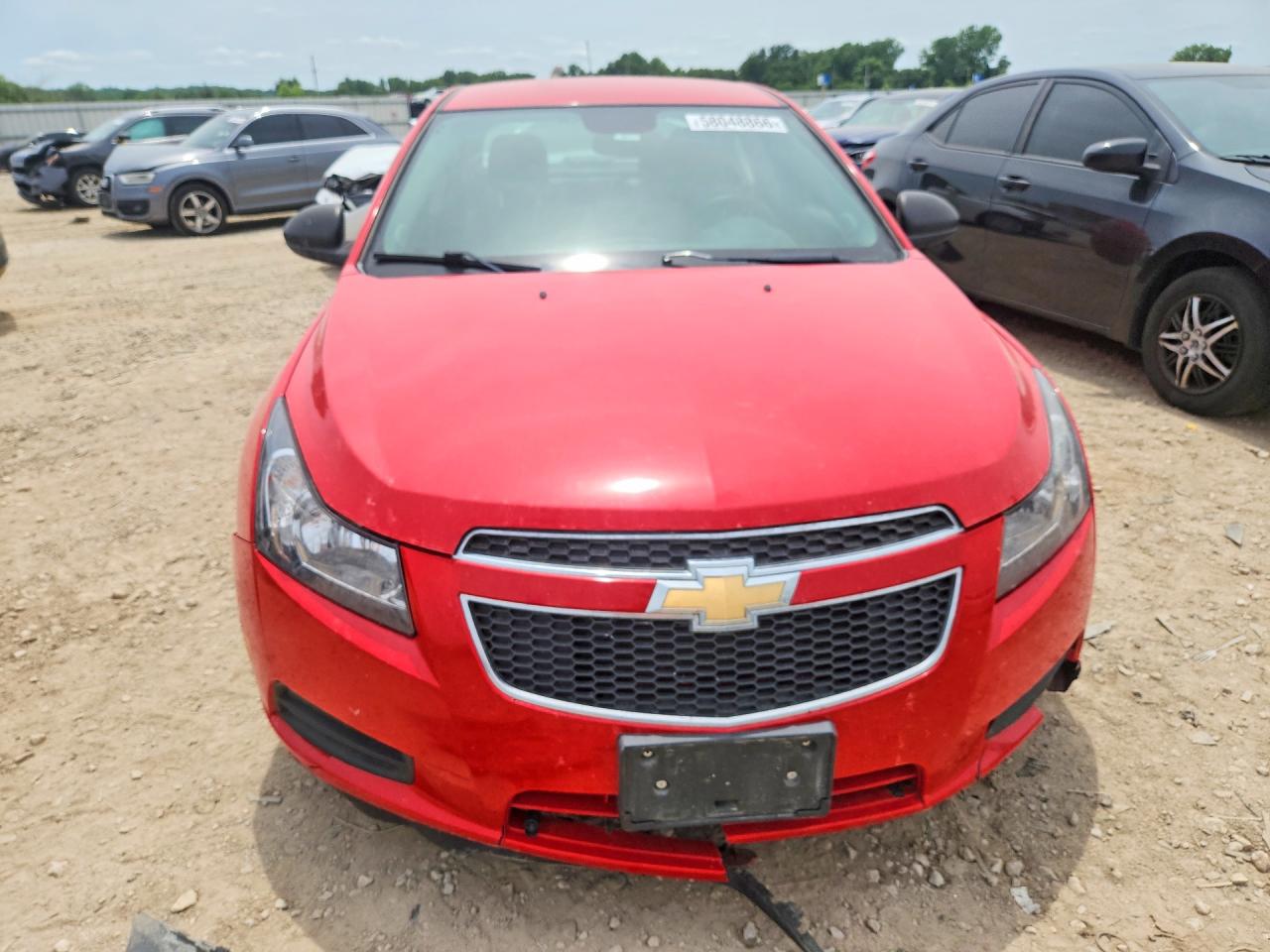 2014 Chevrolet Cruze Ls Red vin: 1G1PA5SH3E7363346