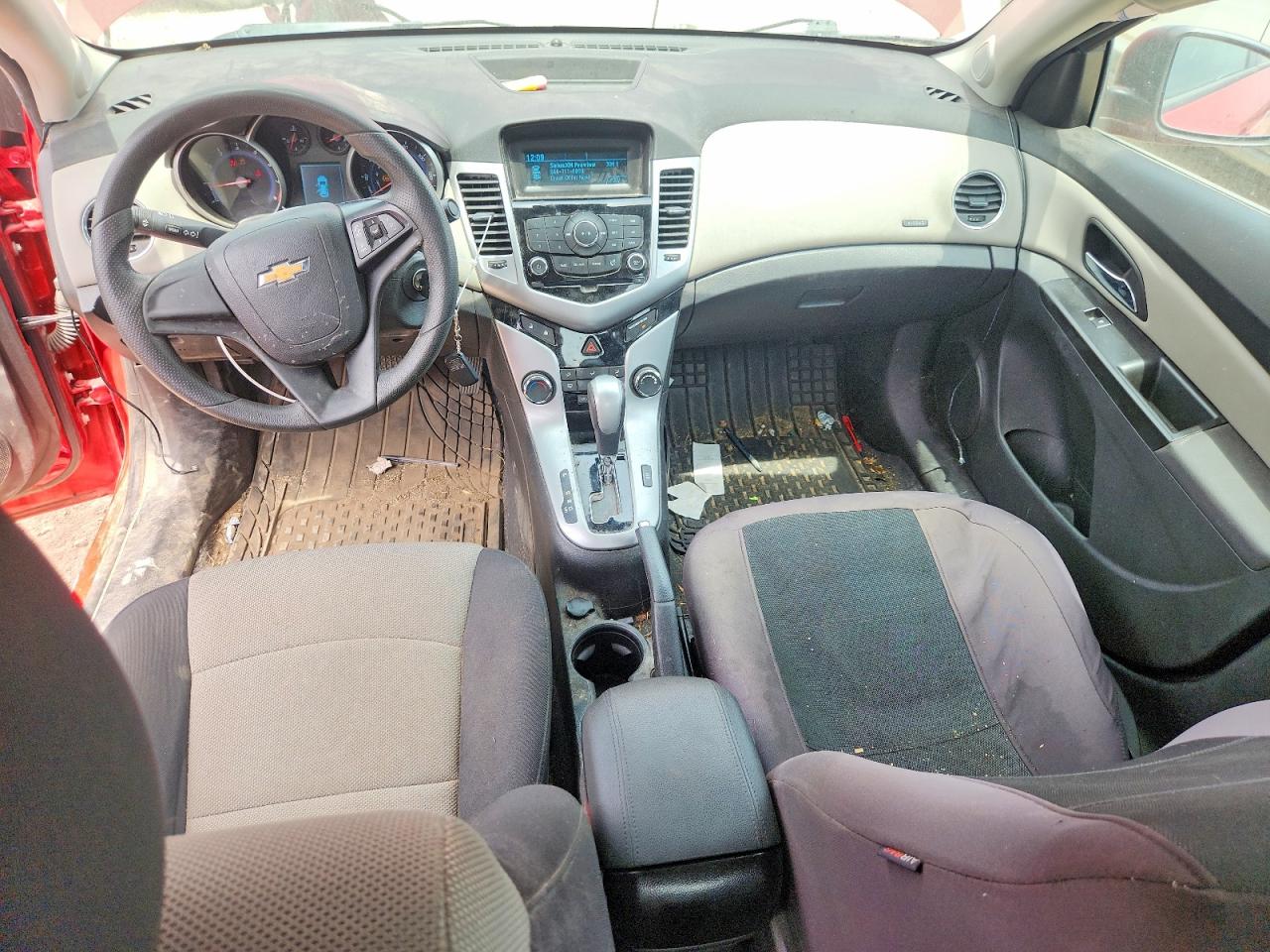 2014 Chevrolet Cruze Ls Red vin: 1G1PA5SH3E7363346