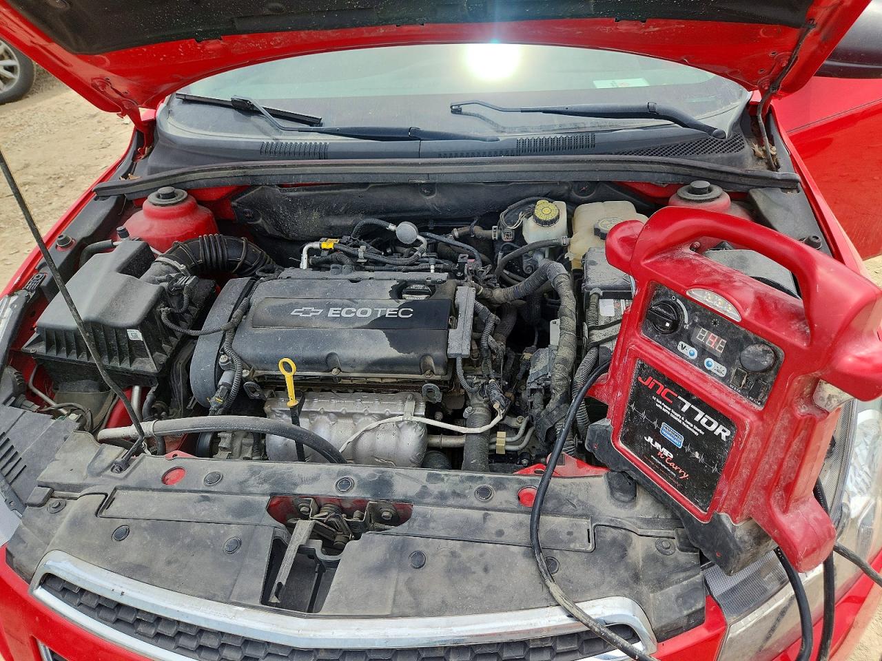 2014 Chevrolet Cruze Ls Red vin: 1G1PA5SH3E7363346