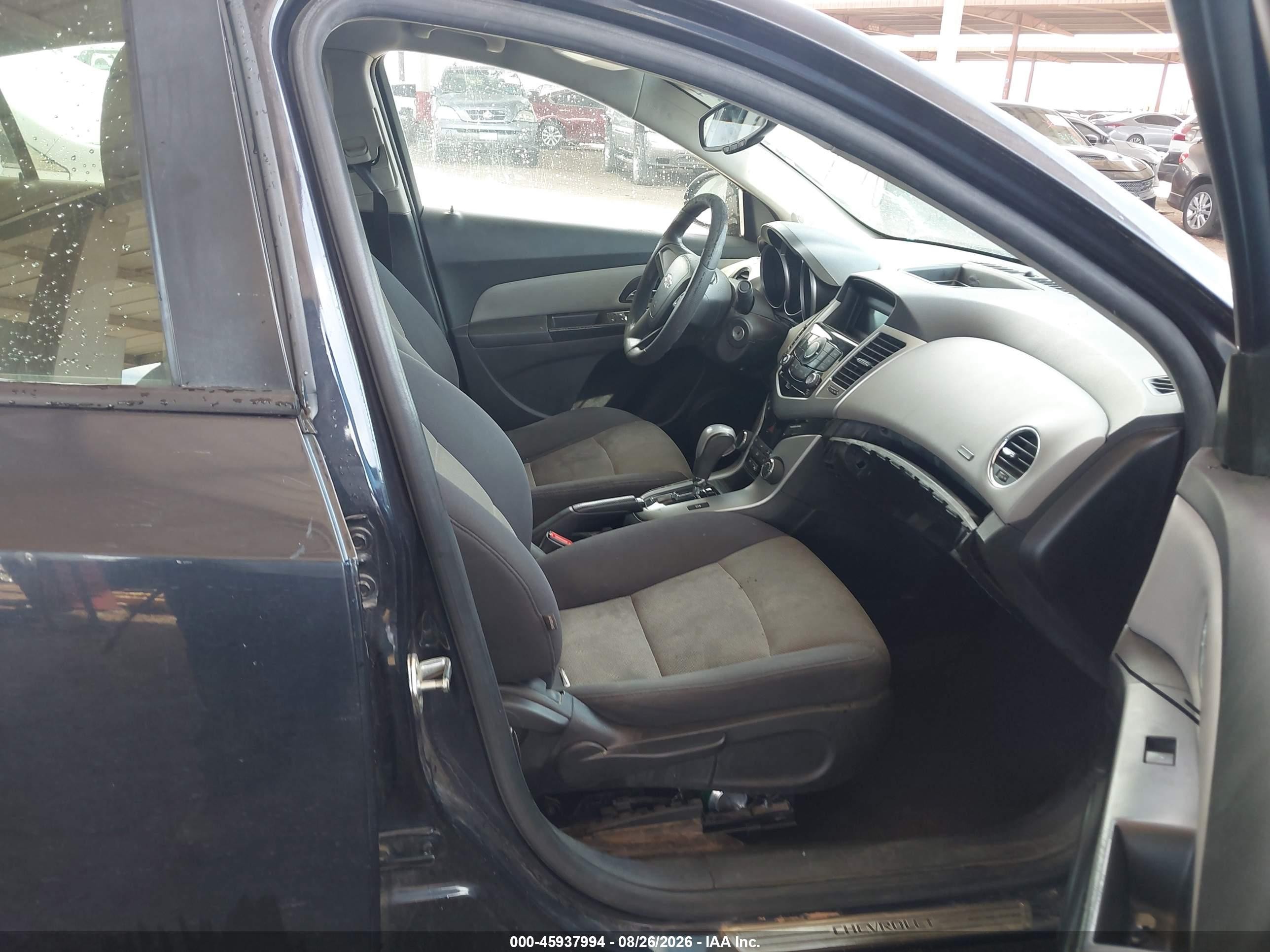 2014 Chevrolet Cruze Ls Auto Gray vin: 1G1PA5SH3E7410018