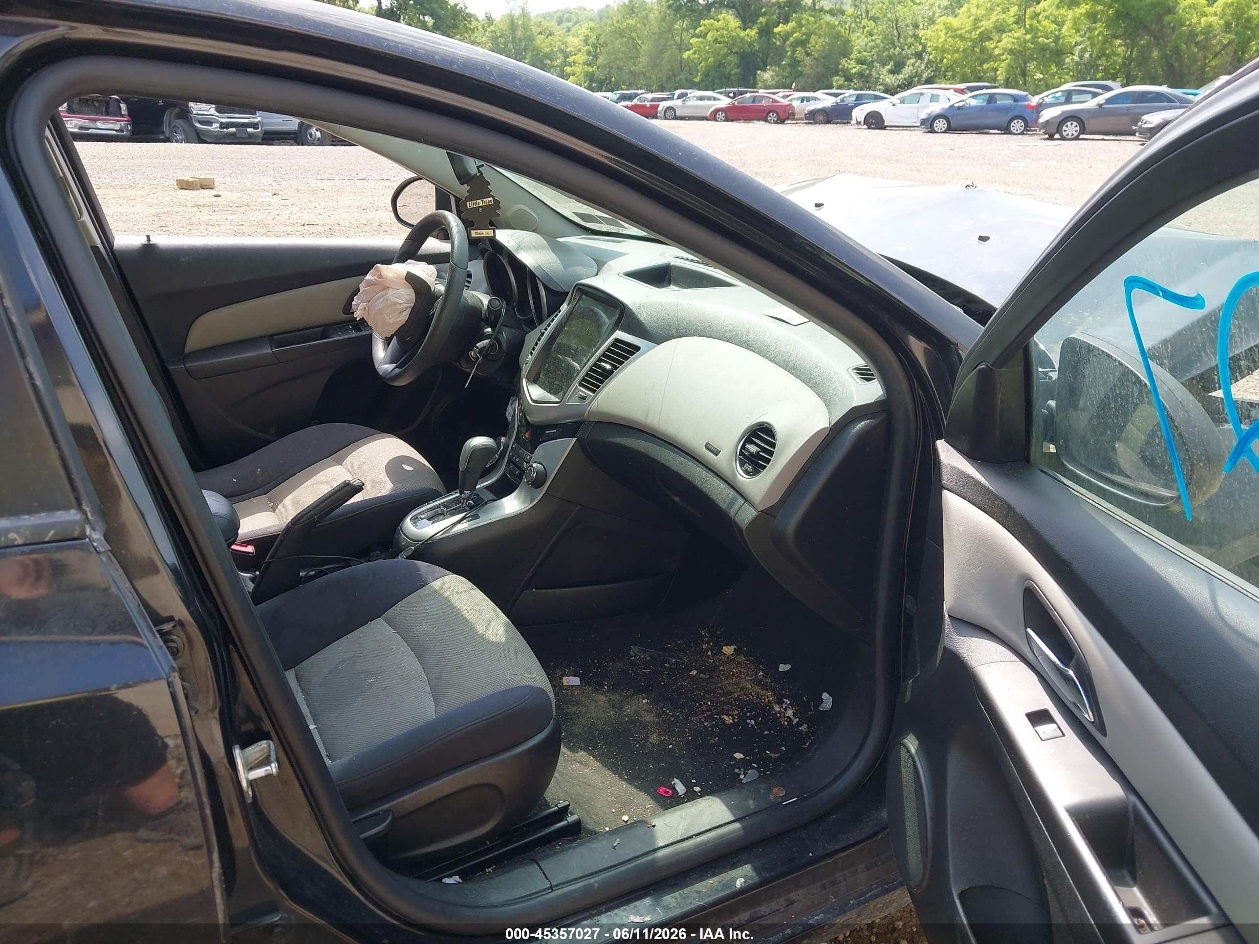 2014 Chevrolet Cruze Ls Auto Черный vin: 1G1PA5SH3E7434903
