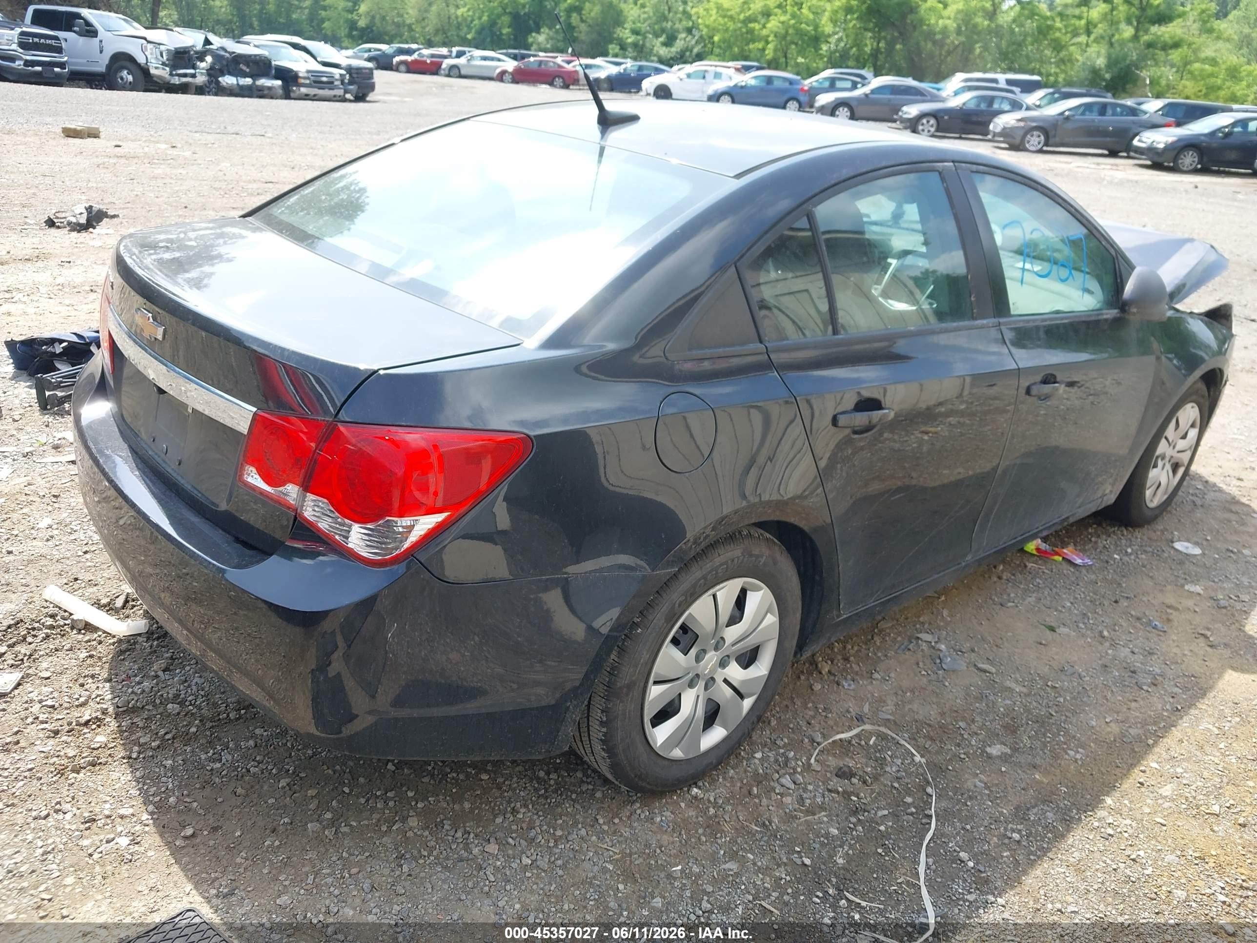 2014 Chevrolet Cruze Ls Auto Черный vin: 1G1PA5SH3E7434903