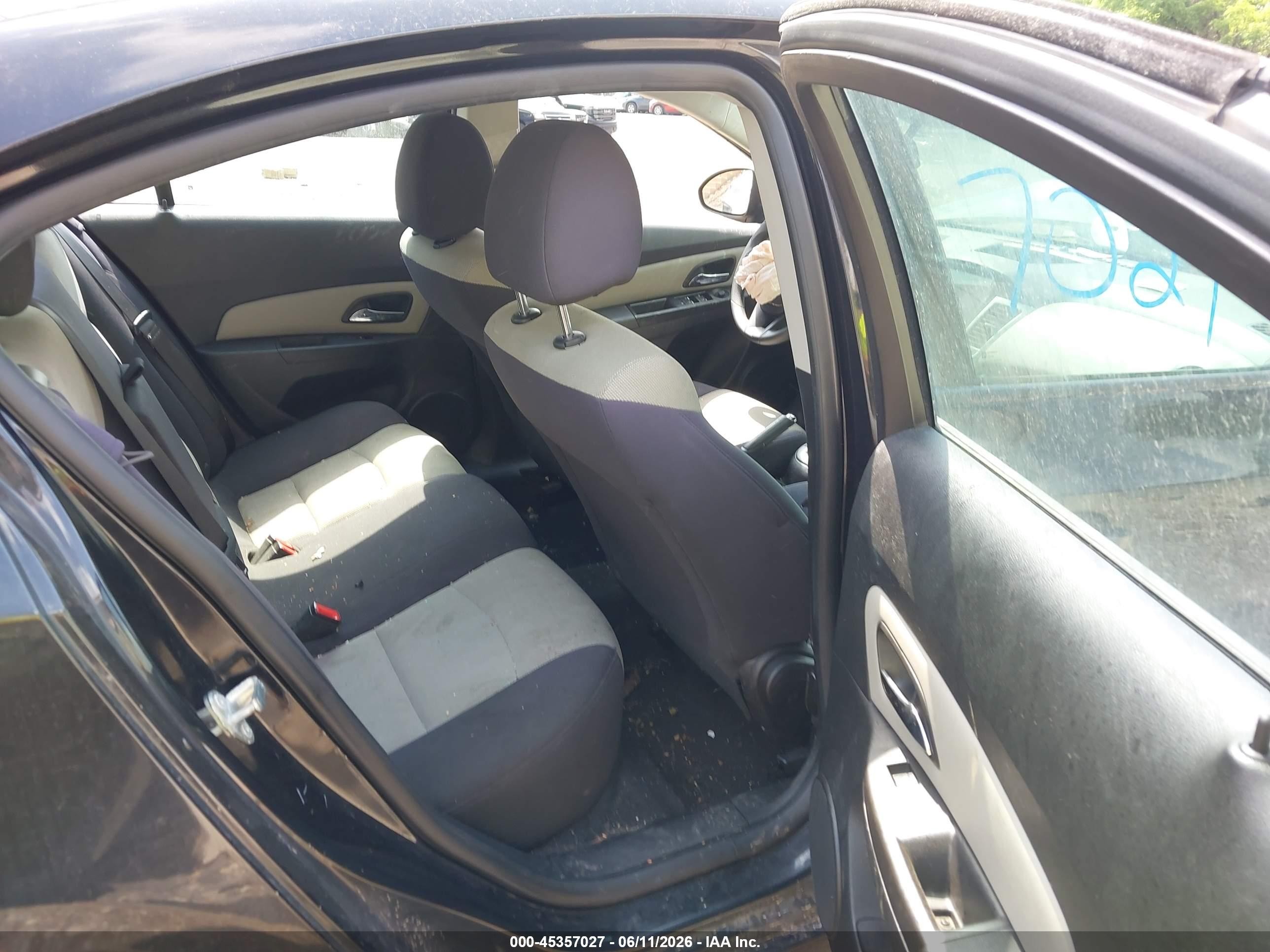 2014 Chevrolet Cruze Ls Auto Черный vin: 1G1PA5SH3E7434903