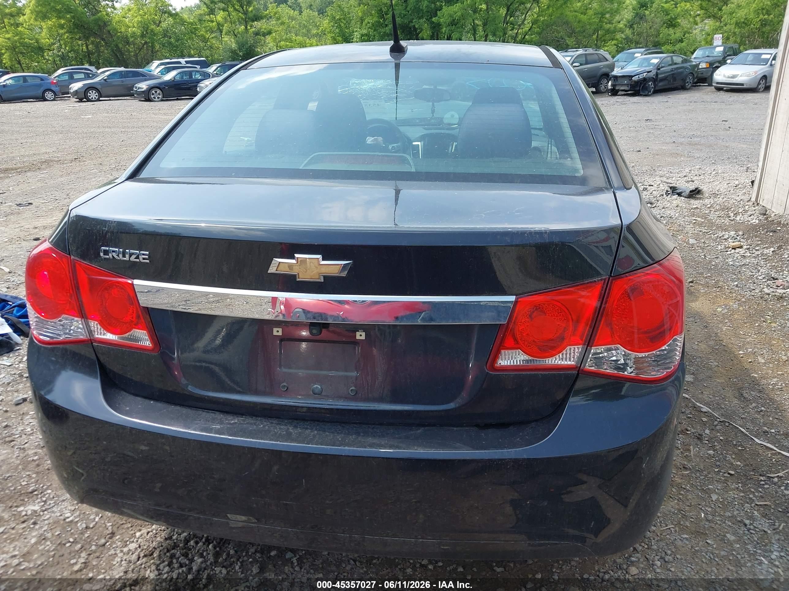 2014 Chevrolet Cruze Ls Auto Черный vin: 1G1PA5SH3E7434903