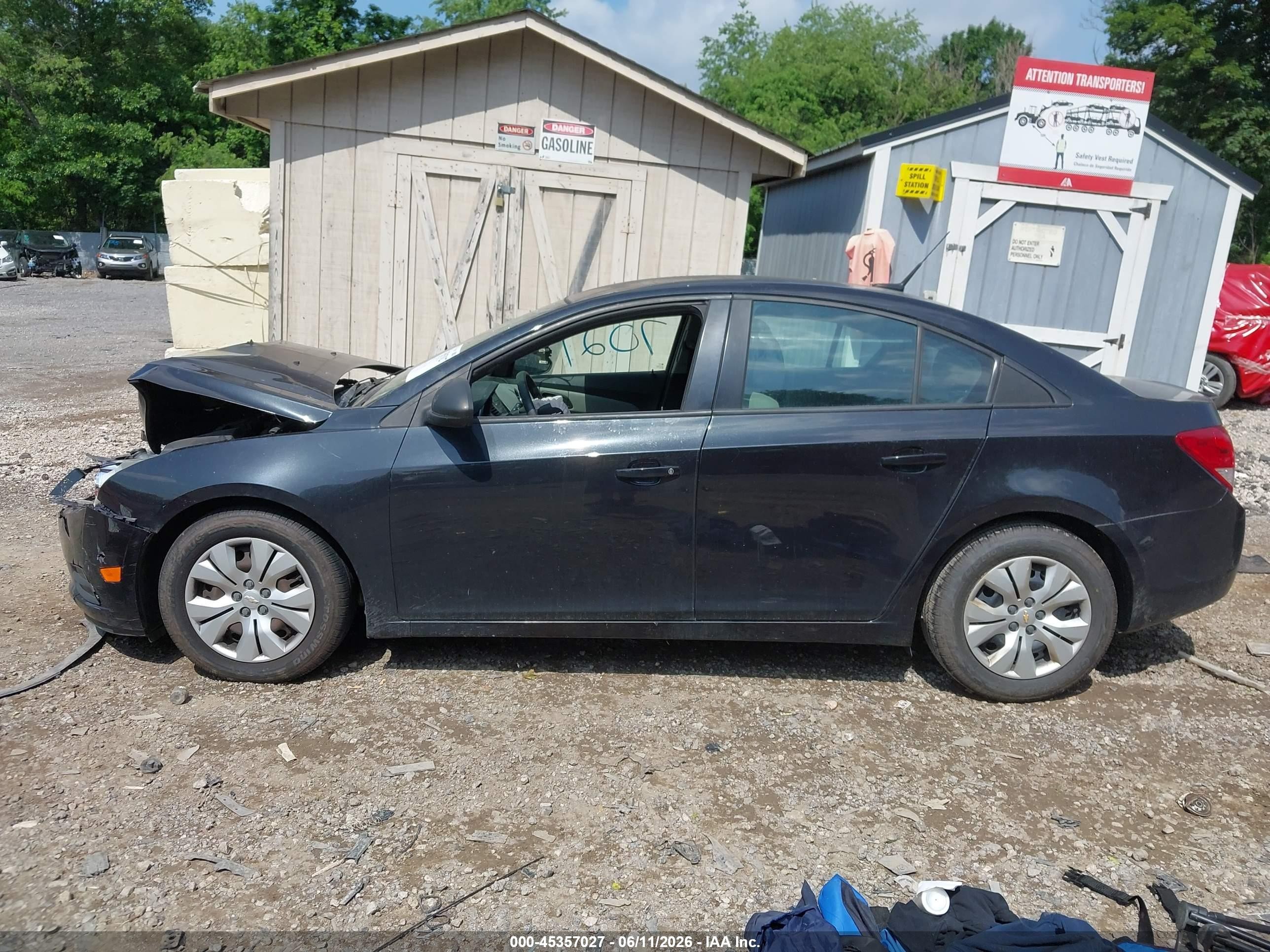 2014 Chevrolet Cruze Ls Auto Черный vin: 1G1PA5SH3E7434903