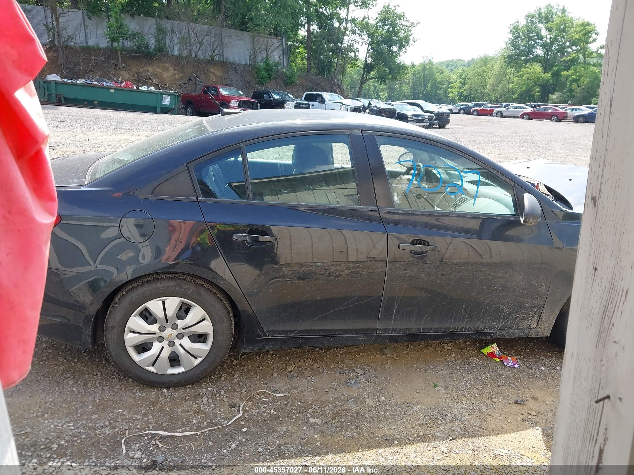 2014 Chevrolet Cruze Ls Auto Черный vin: 1G1PA5SH3E7434903