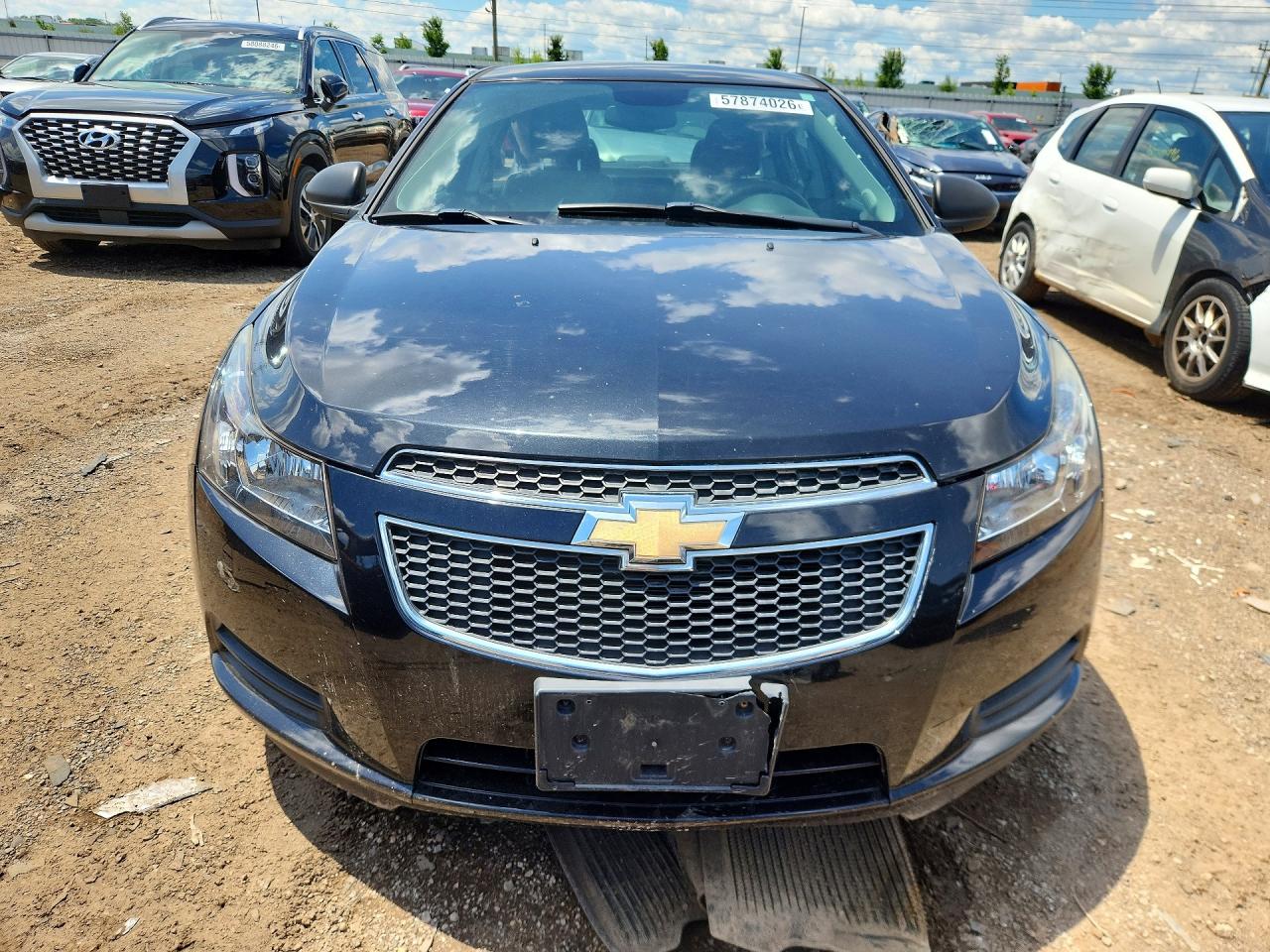 2014 Chevrolet Cruze Ls Black vin: 1G1PA5SH3E7438594