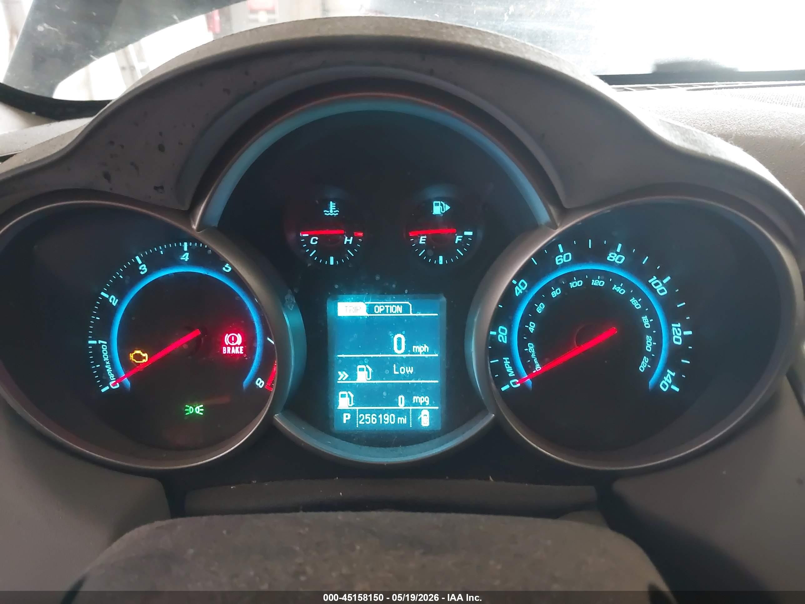 2015 Chevrolet Cruze Ls Auto Dark Blue vin: 1G1PA5SH3F7133100