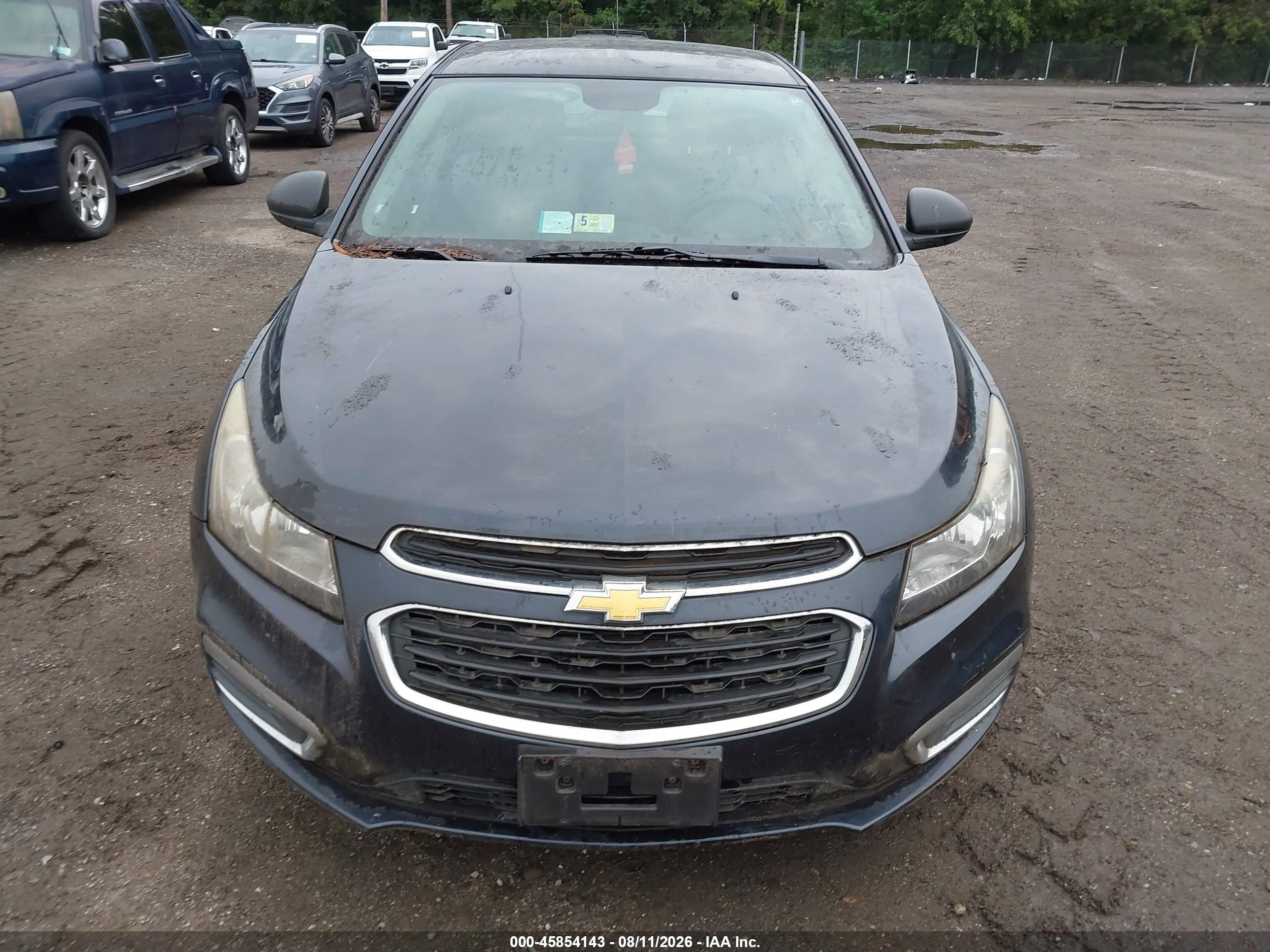 2015 Chevrolet Cruze Ls Auto Dark Blue vin: 1G1PA5SH3F7246979